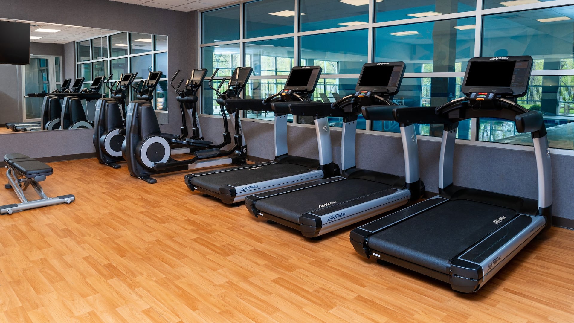 Hyatt House Nashville Airport Fitness Center Treadmills