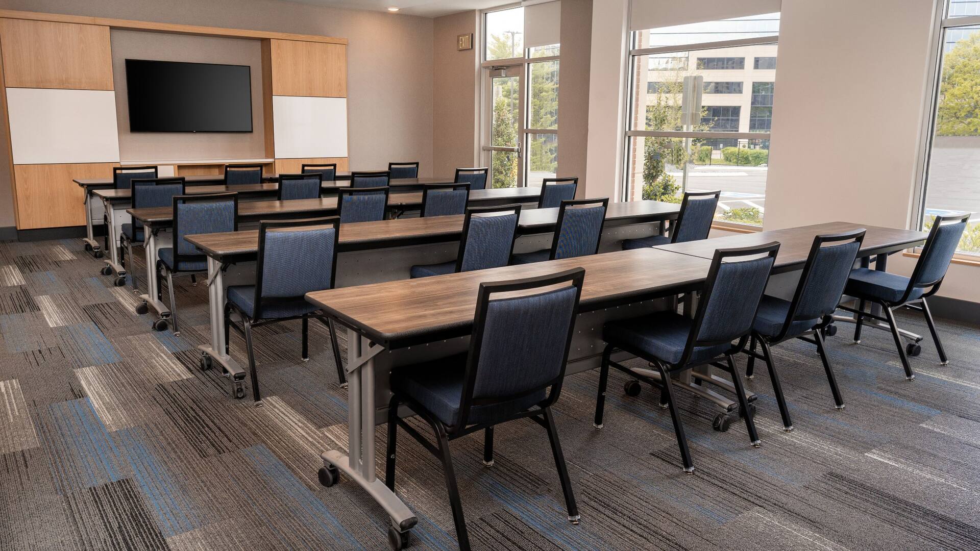 1 of 2 Hyatt House Nashville Airport Meeting Room Classroom