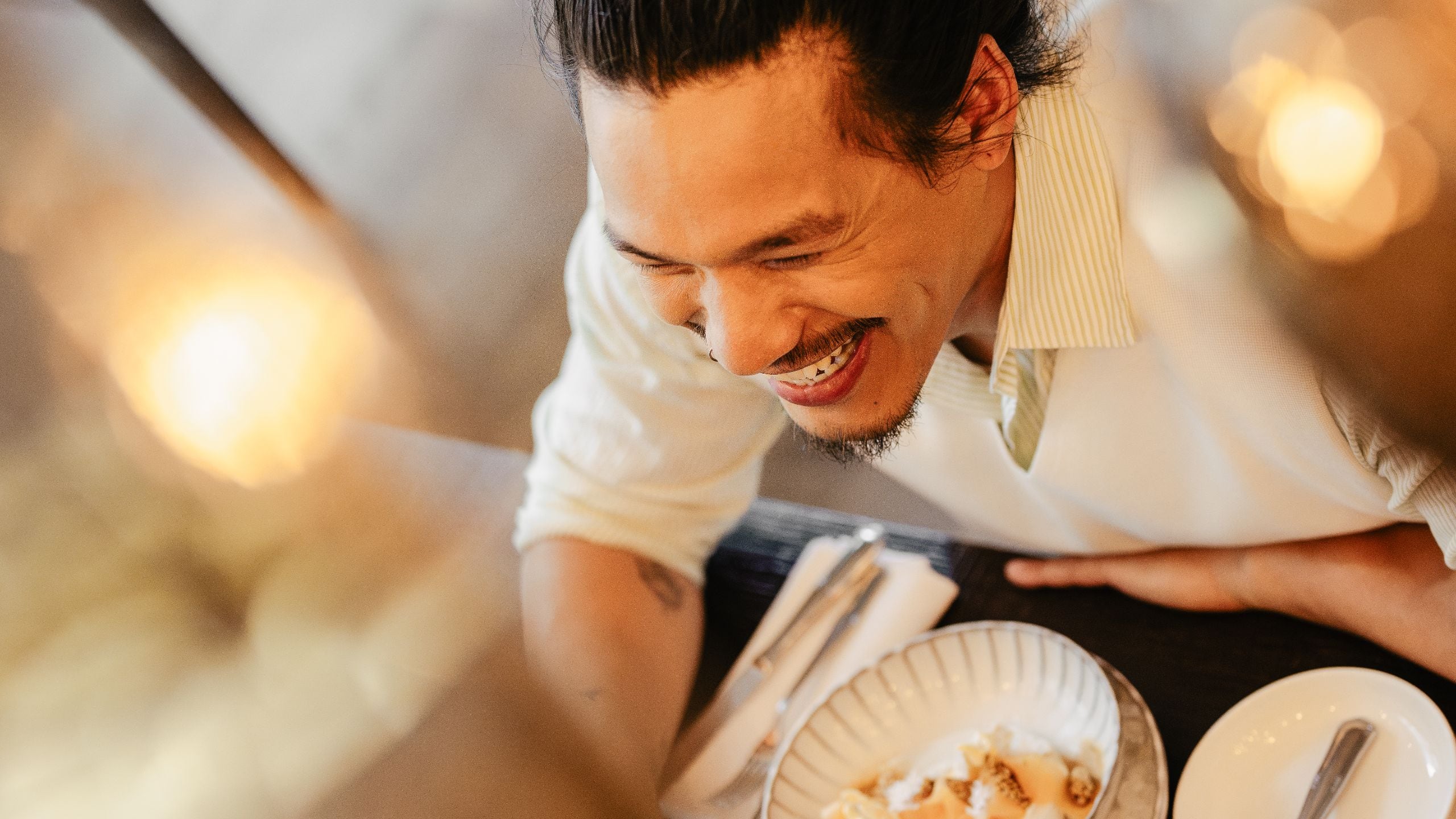 Guests can enjoy regional dishes with a special twist in the restaurant of the Lifestyle Hotel Andaz Vienna..