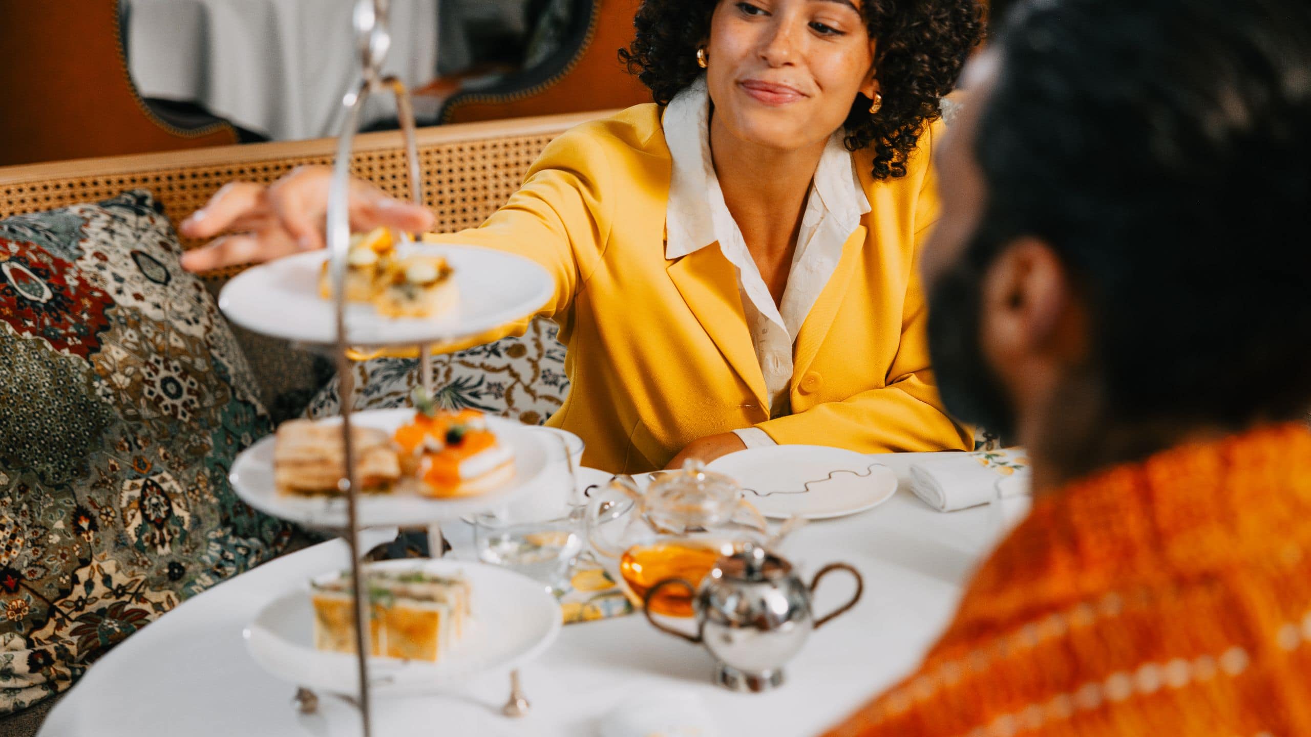 World of Hyatt Lifestyle Afternoon Tea Couple