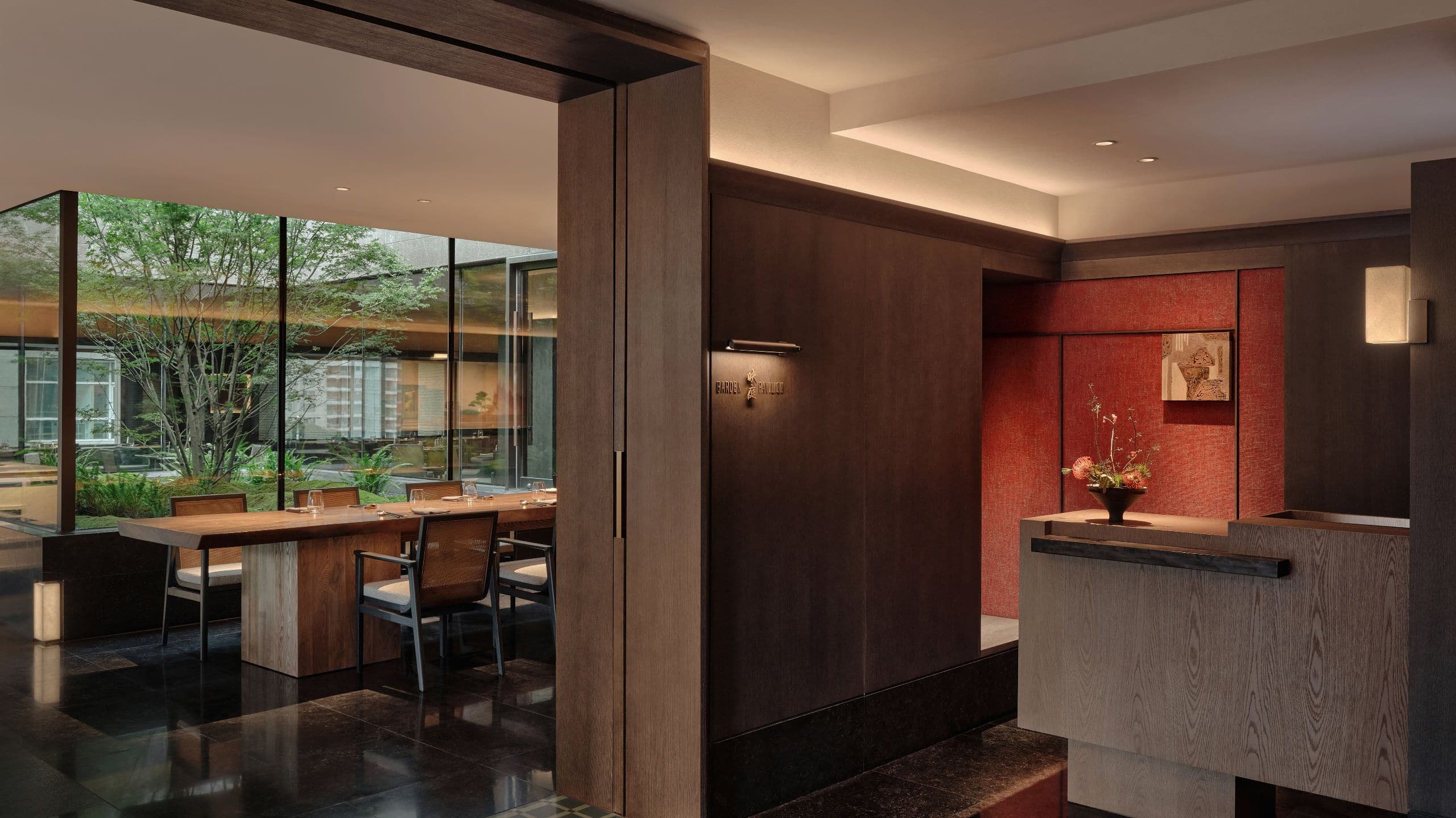 Alila Shanghai Garden Pavilion Reception Area