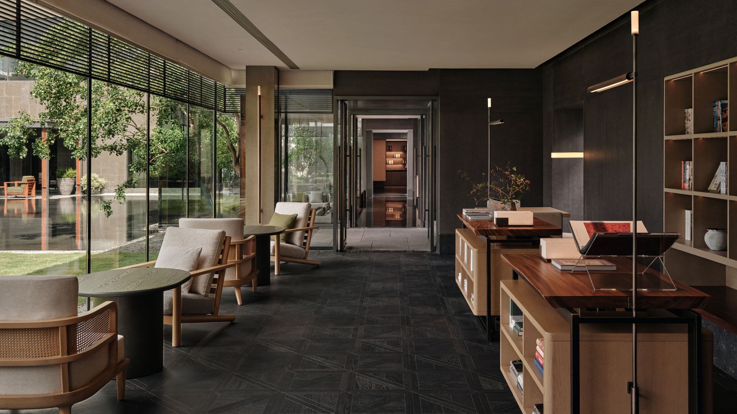 Alila Shanghai Hotel Library