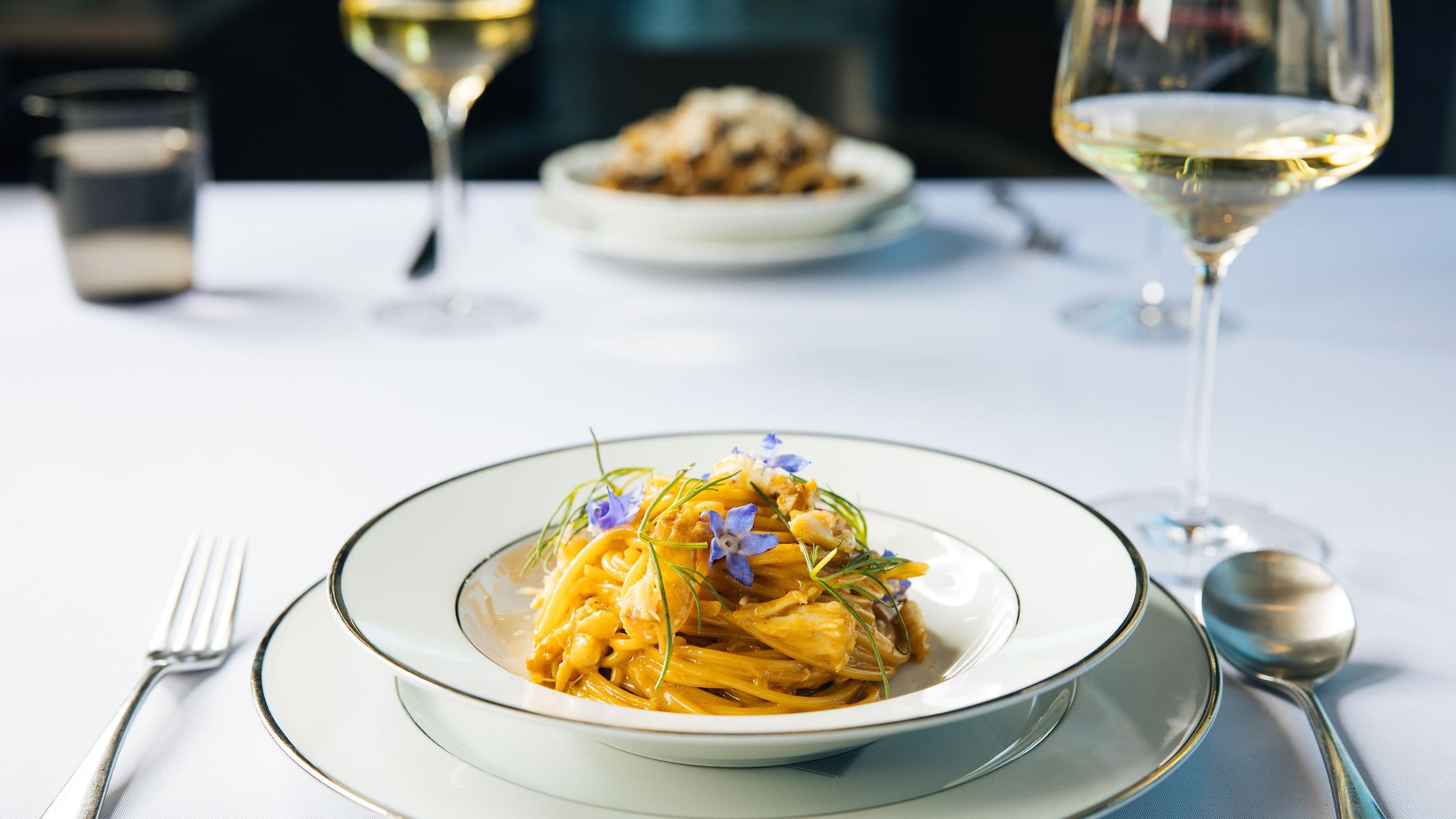 Alila Napa Valley Violetto Squash Blossom Bucatini