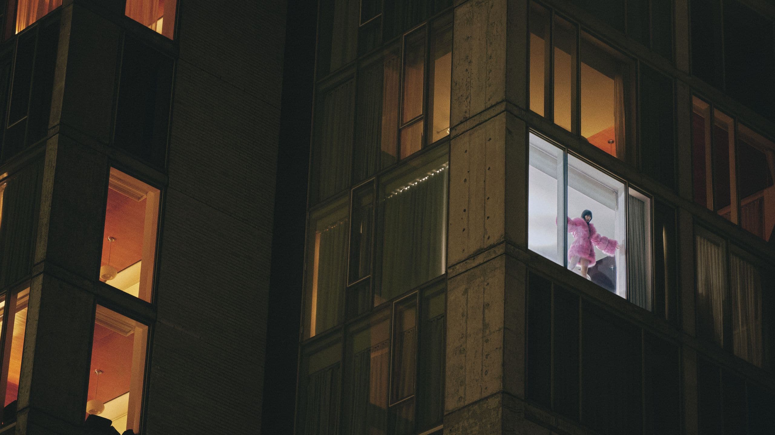 The Standard, High Line Guestroom View Night