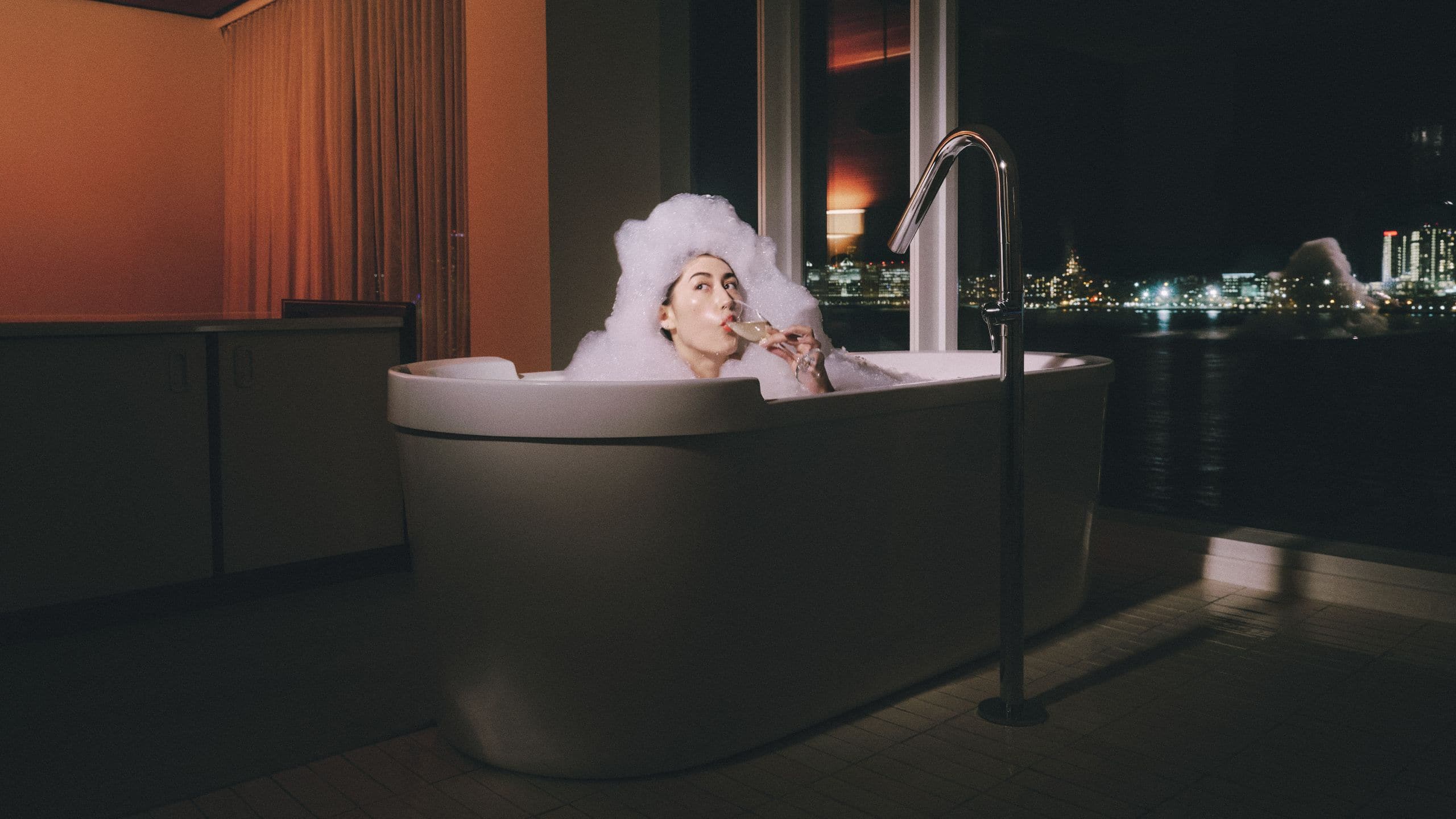 The Standard, High Line Guest Bathtub Lifestyle