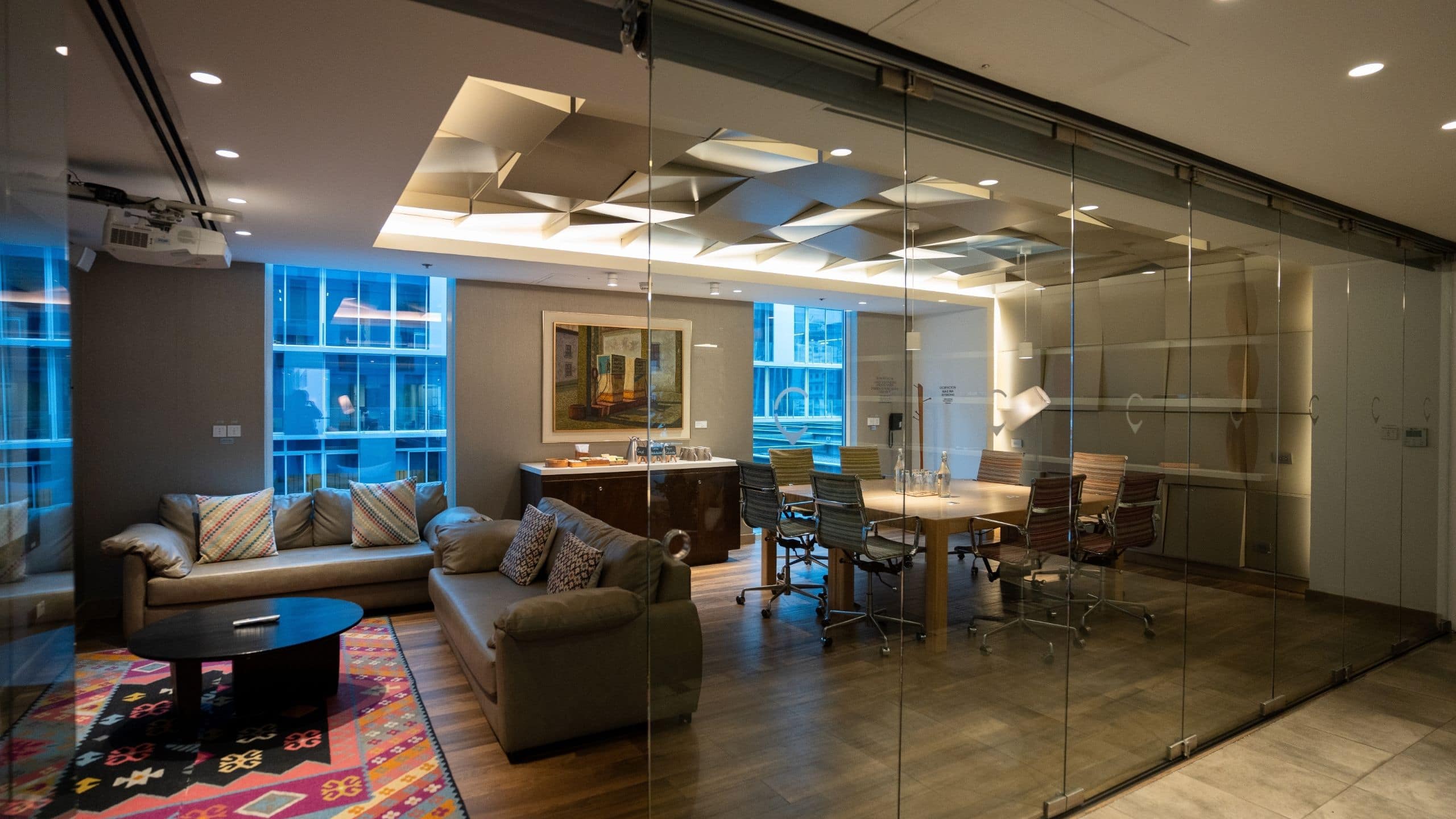 2 of 4 Hyatt Centric Guatemala City Meeting Room Full View