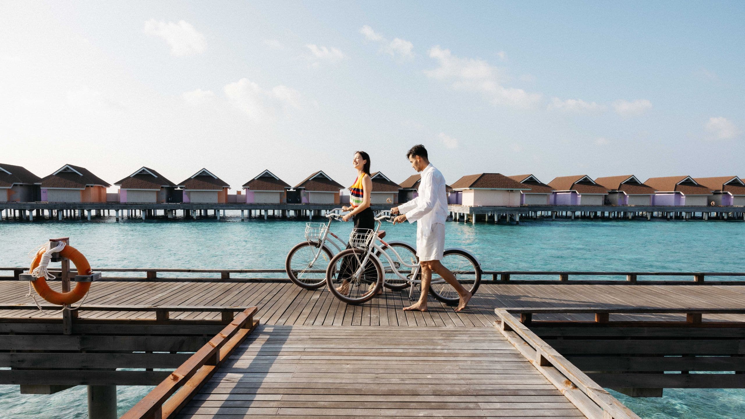 The Standard, Maldives Bicycle Pier Lifestyle