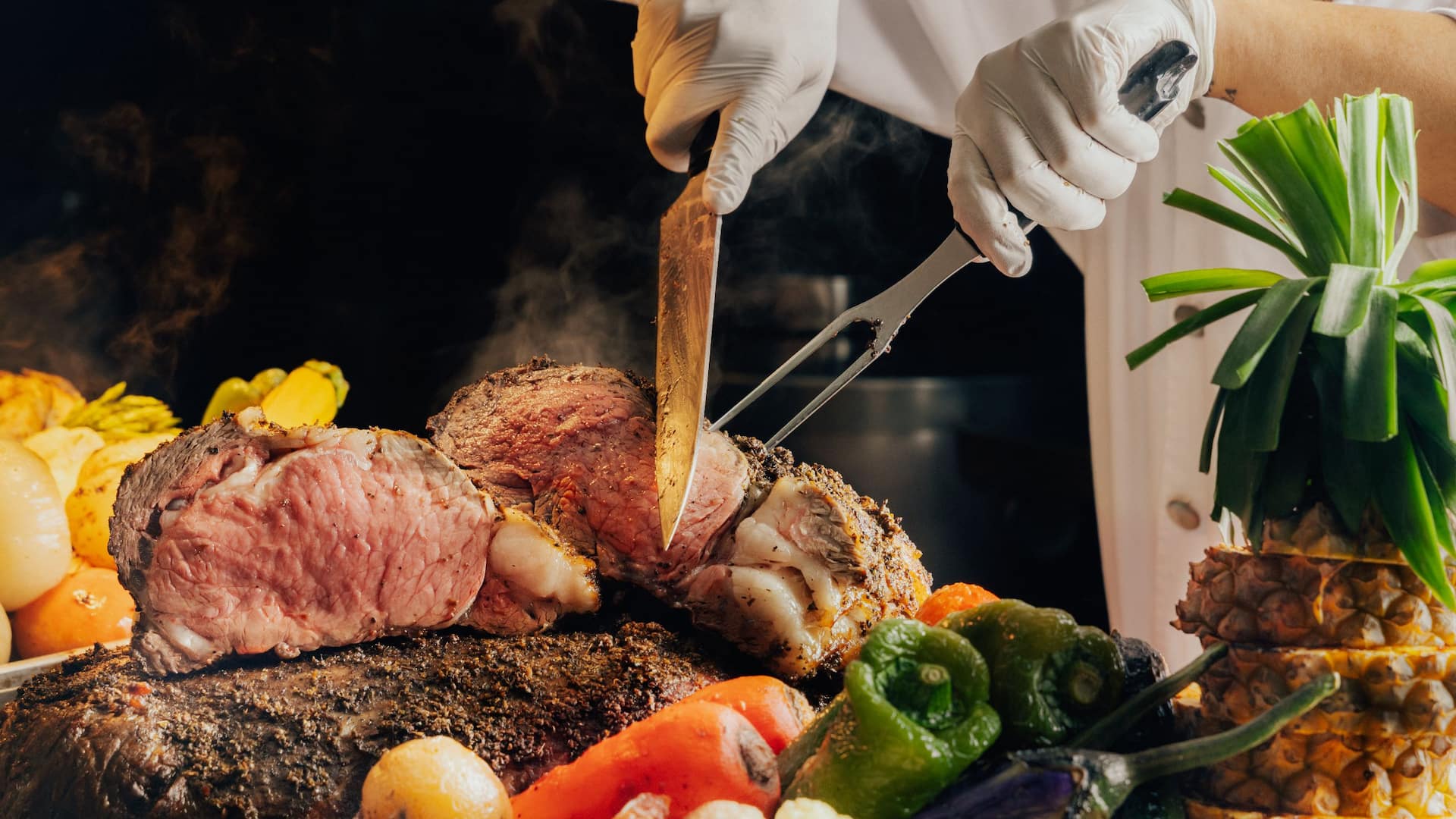 Grand Hyatt Taipei Cafe US Ribeye Beef Dinner