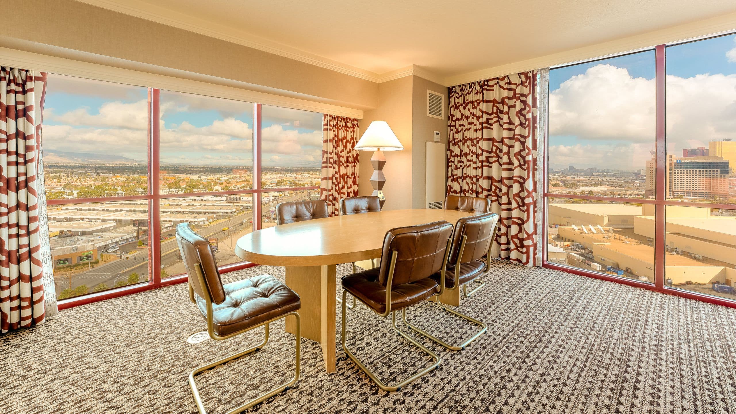 3 of 4 Rio Hotel and Casino One Bedroom Premier Suite Dining Table