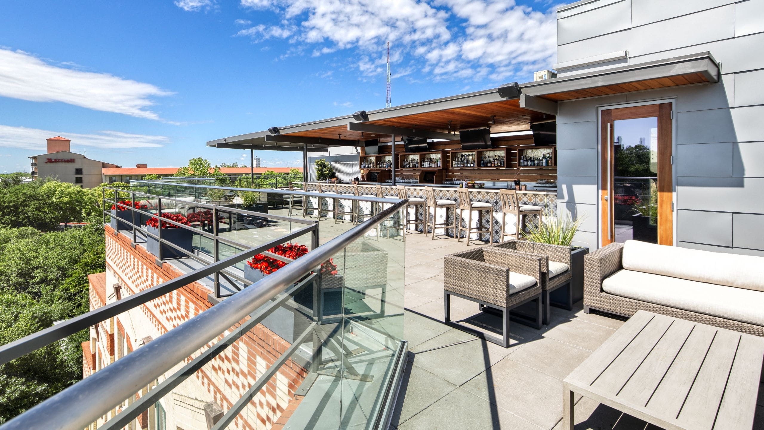 The Fairmount Rooftop Bar View
