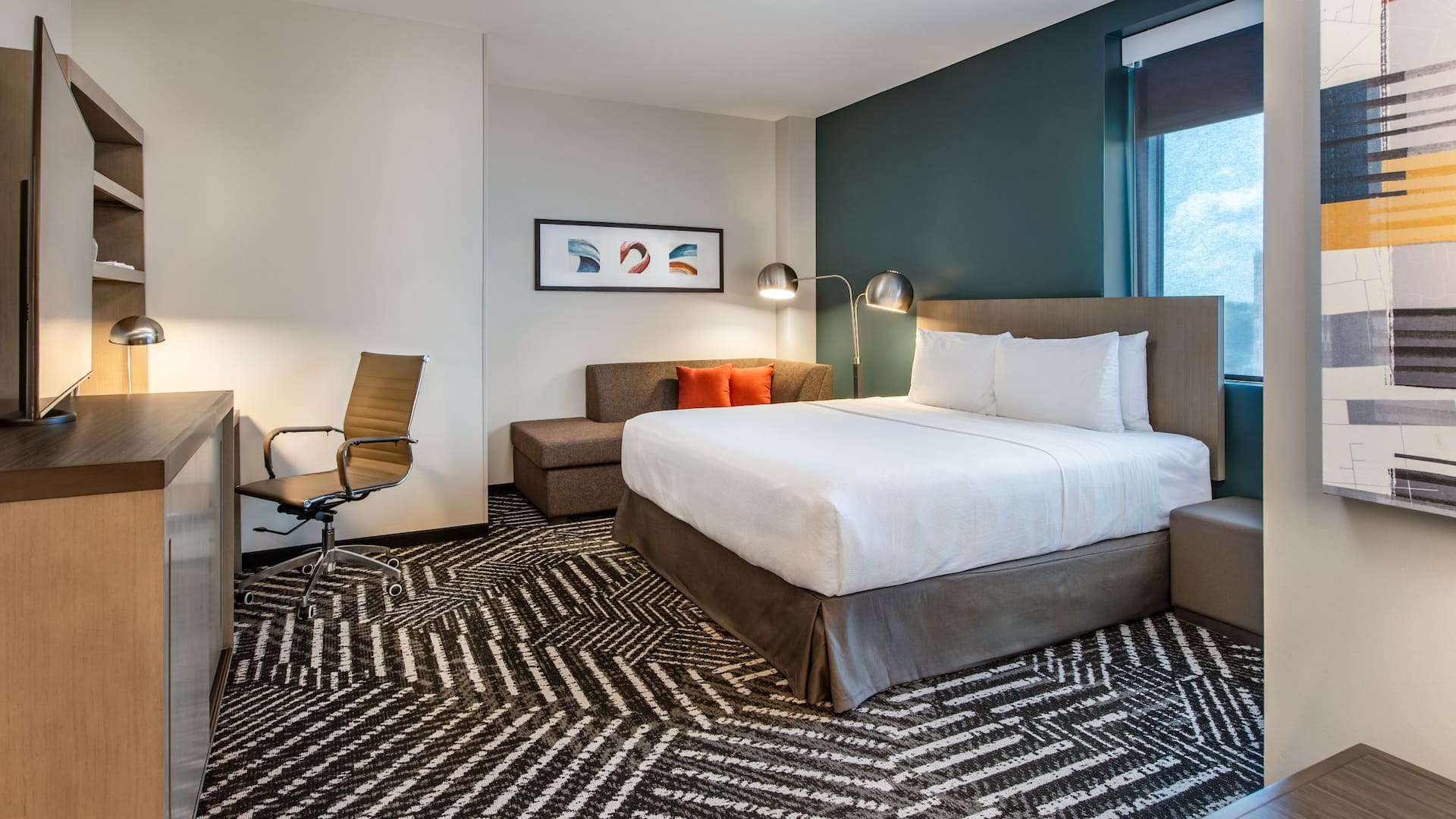 Hyatt House BWI Airport / Baltimore King Den Accessible Room