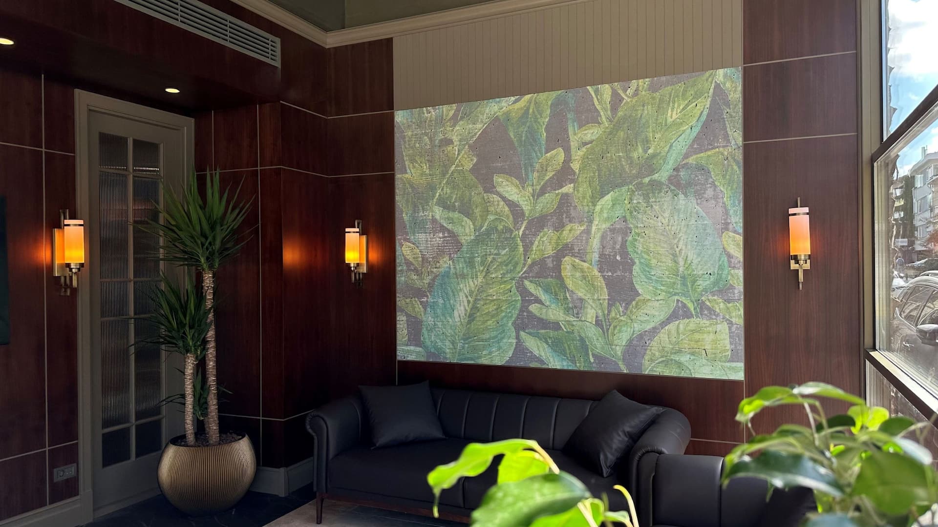 6 of 10 Hyatt Centric Levent Istanbul Gold Bar Terrace Art