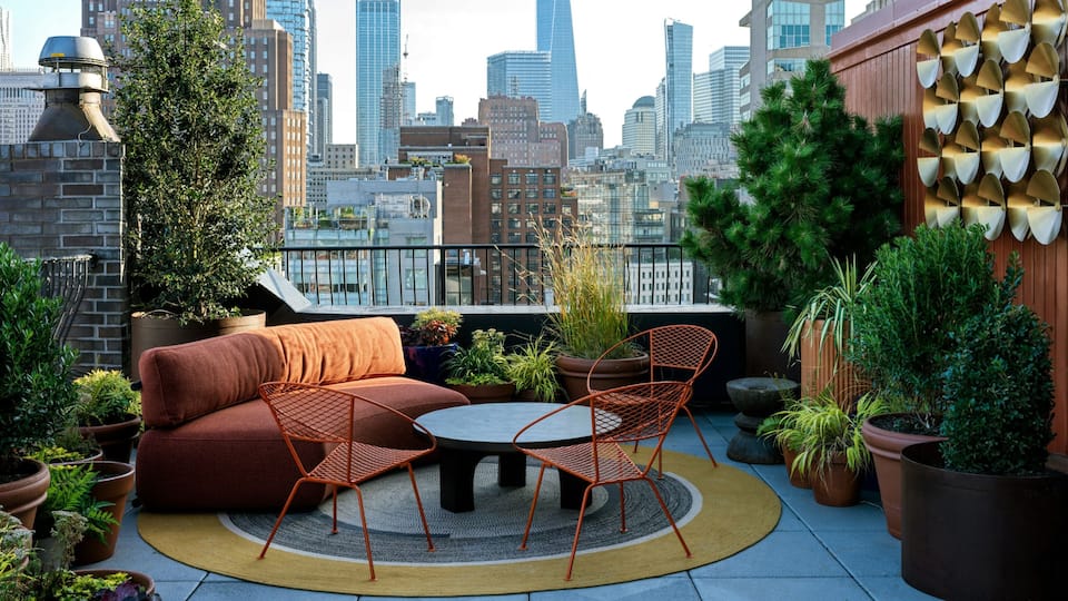 LGAPR rooftop seating