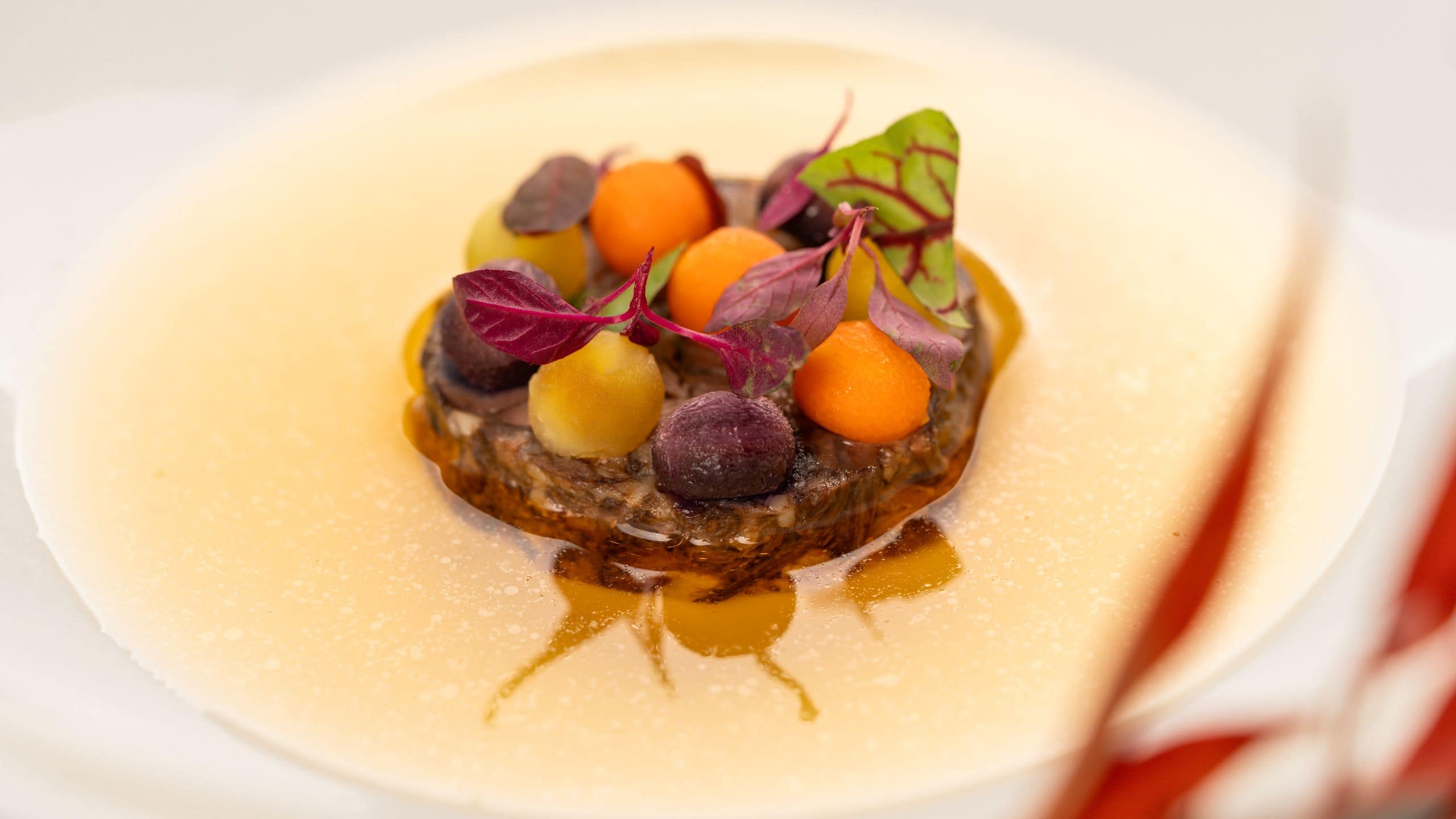 Park Hyatt Guangzhou Wagyu Beef Oxtail Consomm