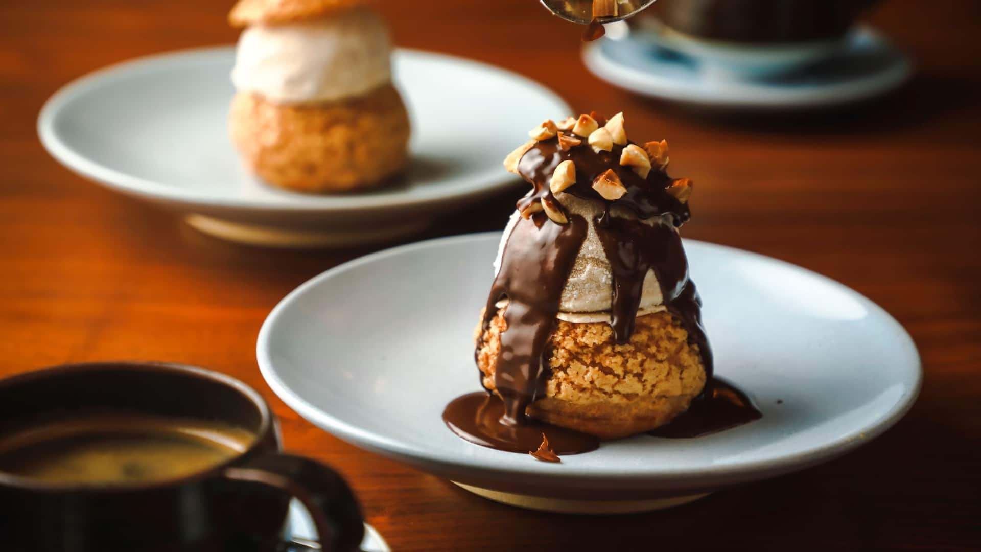 Kyoto Bistro Winter Steakfrites Profiterole