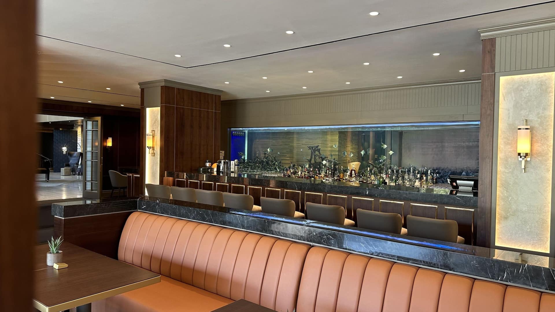 8 of 10 Hyatt Centric Levent Istanbul Gold Bar Aquarium