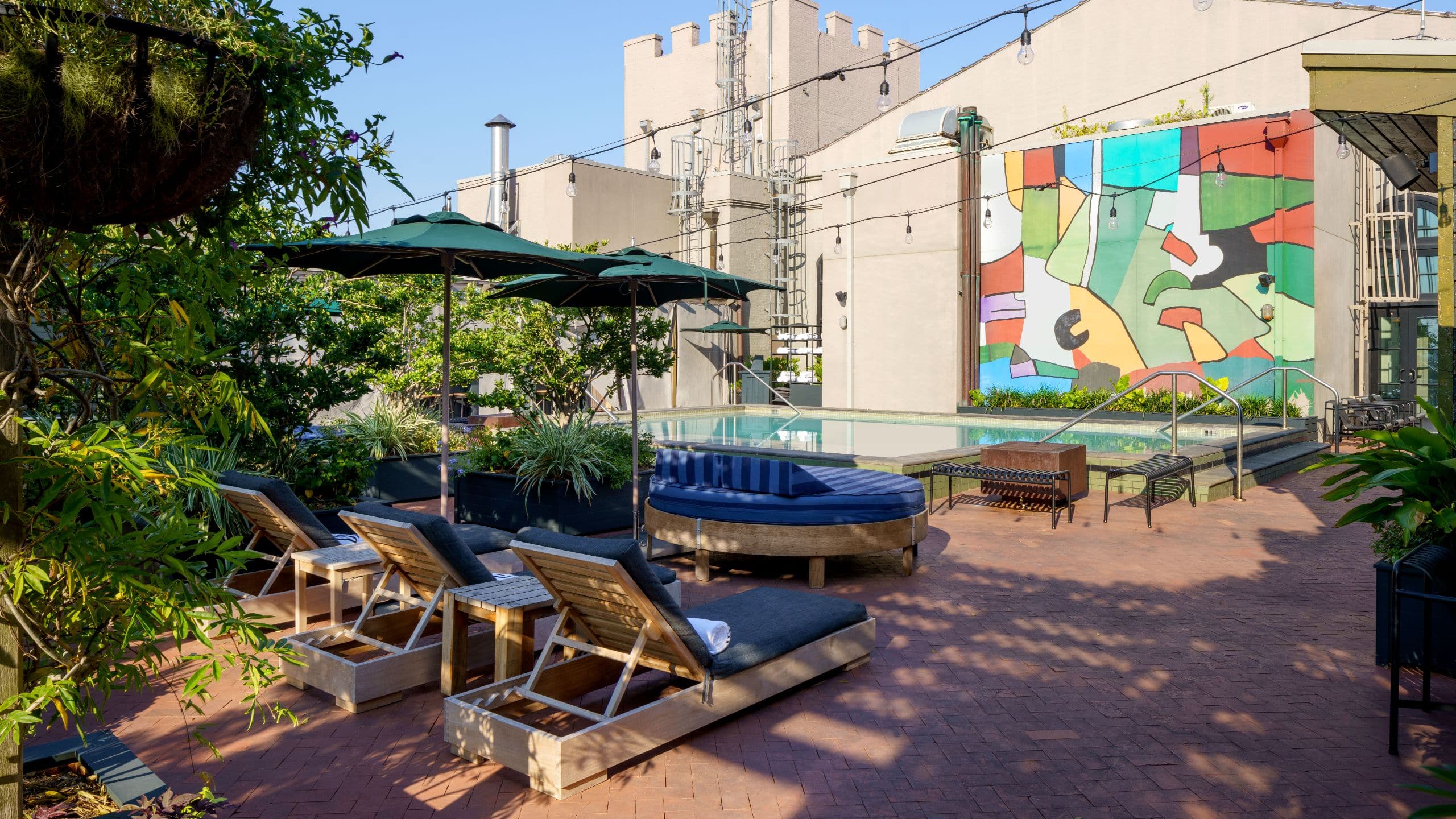 The Barnett Pool Deck