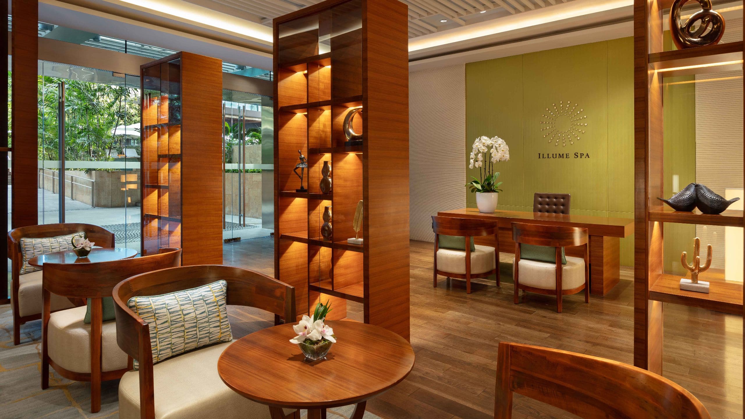 Grand Hyatt Manila Illume Spa Reception