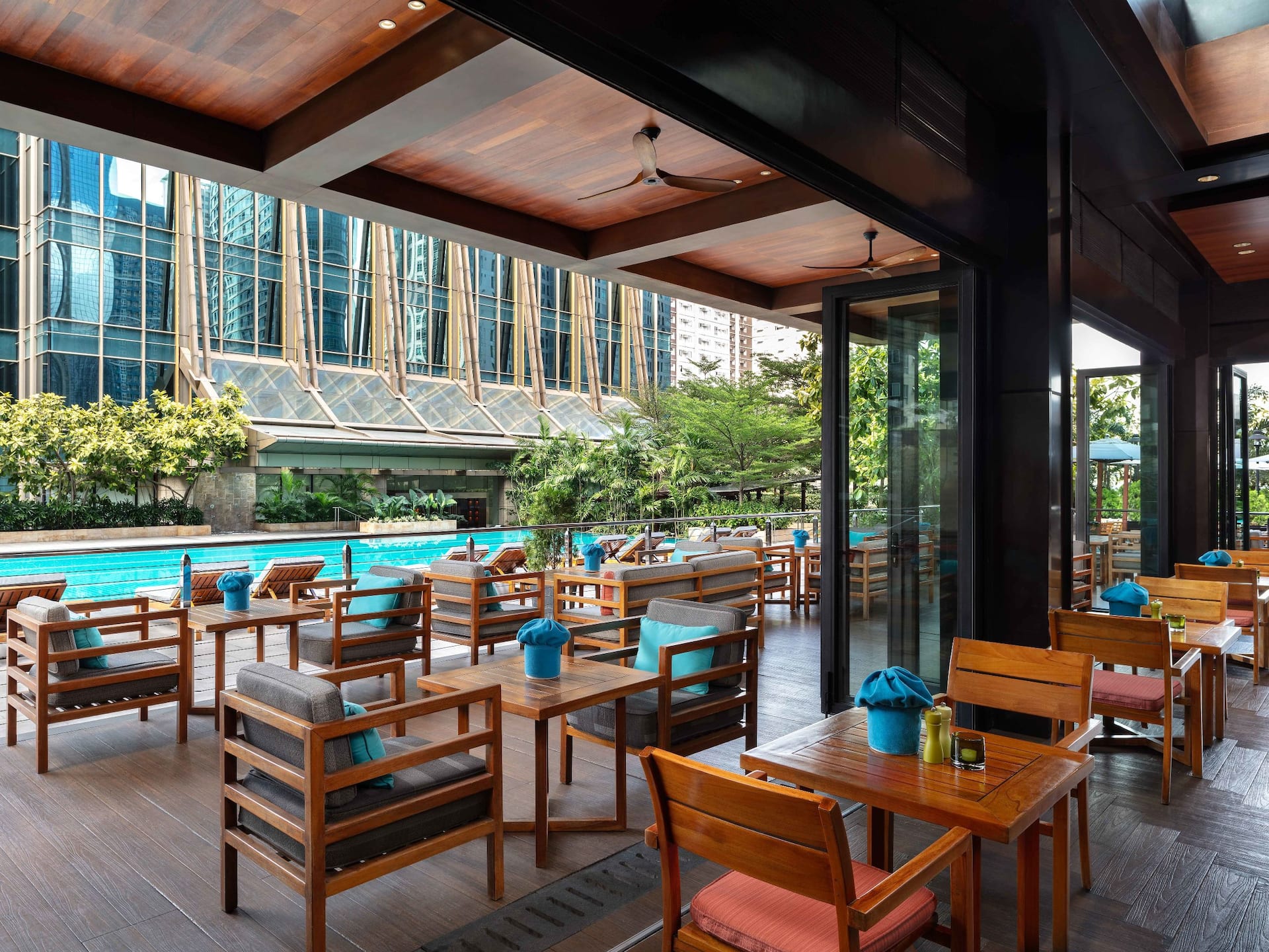 Grand Hyatt Manila Pool House