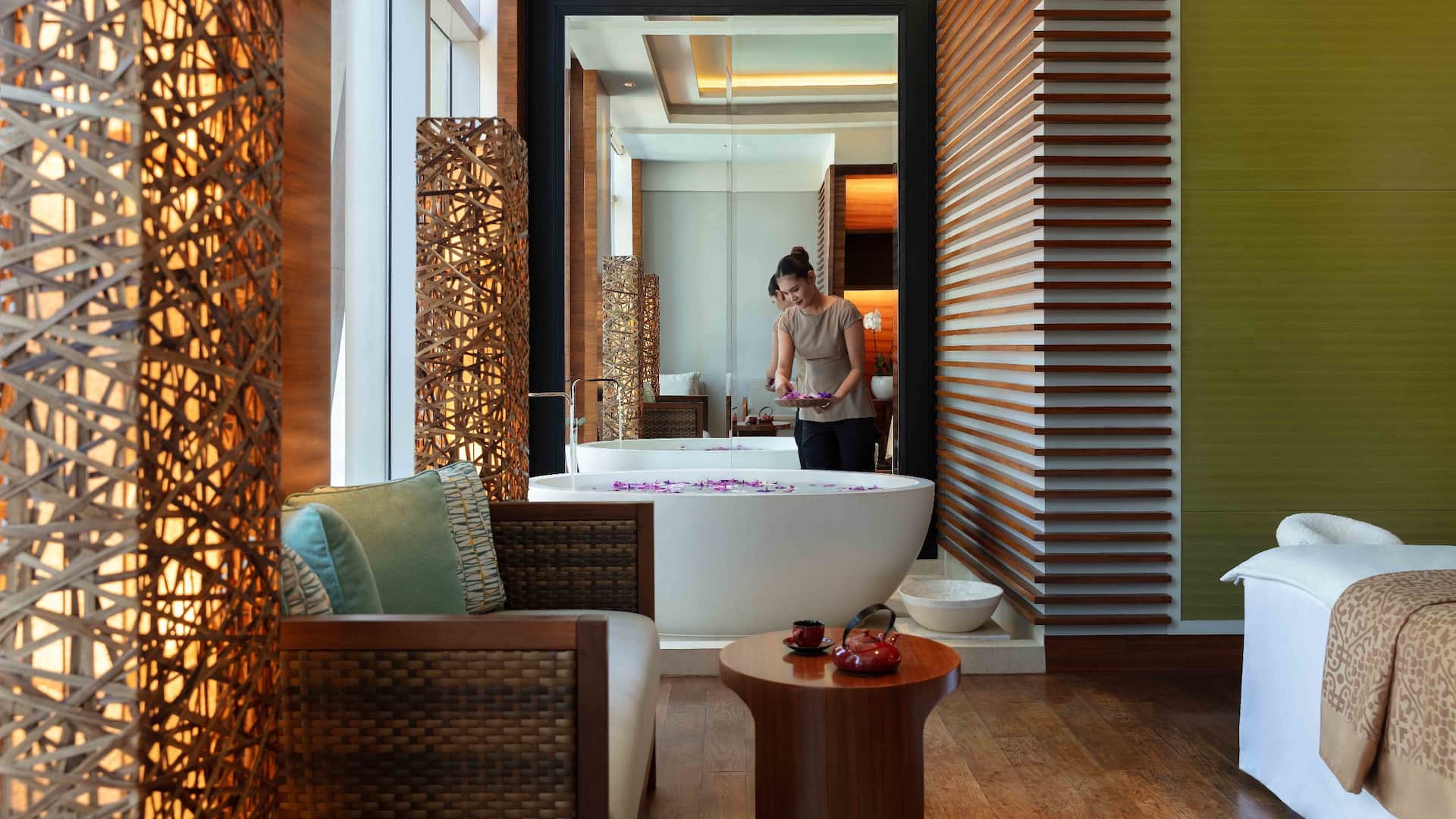 Grand Hyatt Manila Spa Double Treatment Room