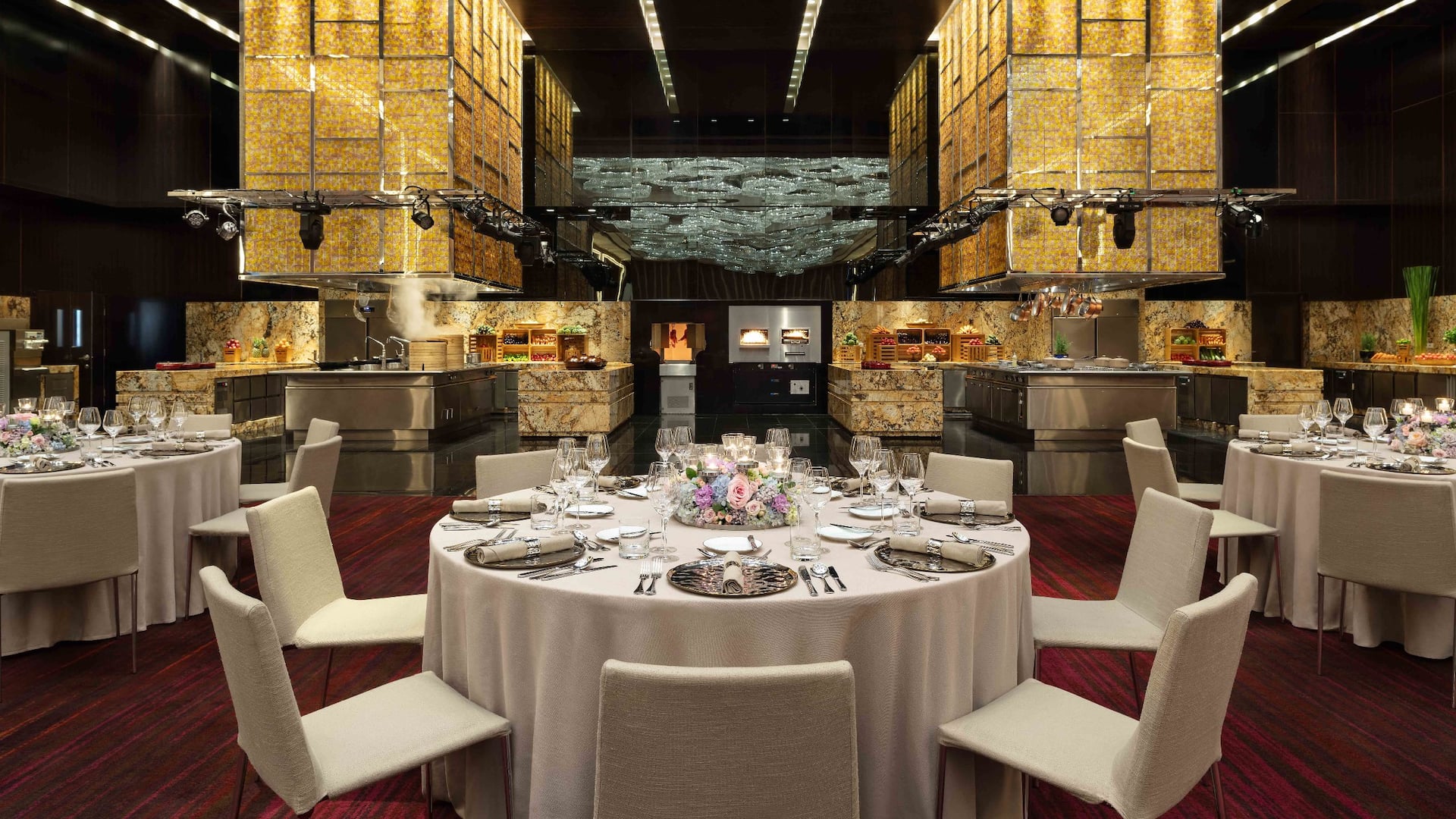 Grand Hyatt Manila Grand Ballroom Banquet Show Kitchen