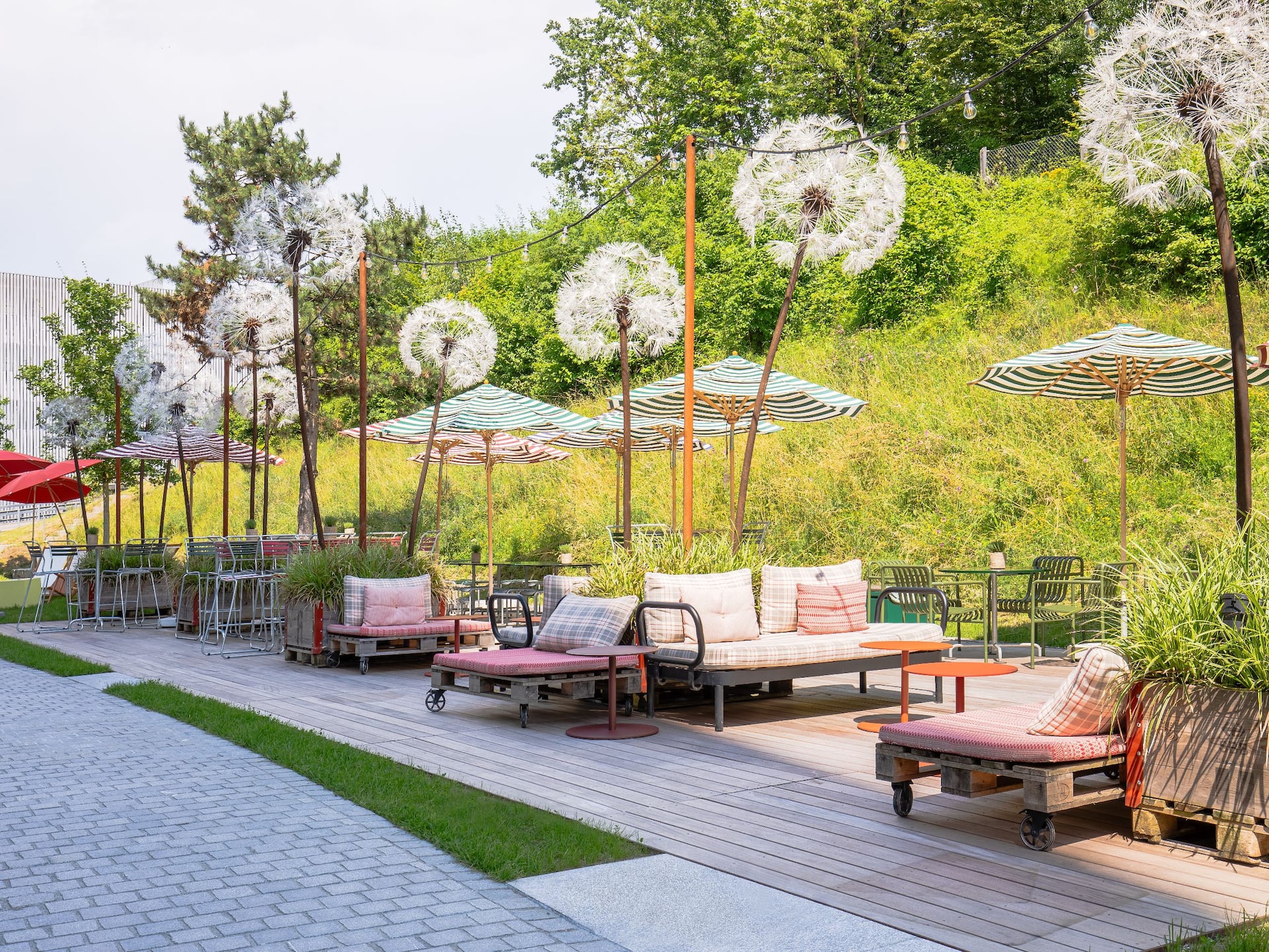 Hyatt Place Zurich Airport The Circle Terrace Zoom Lights