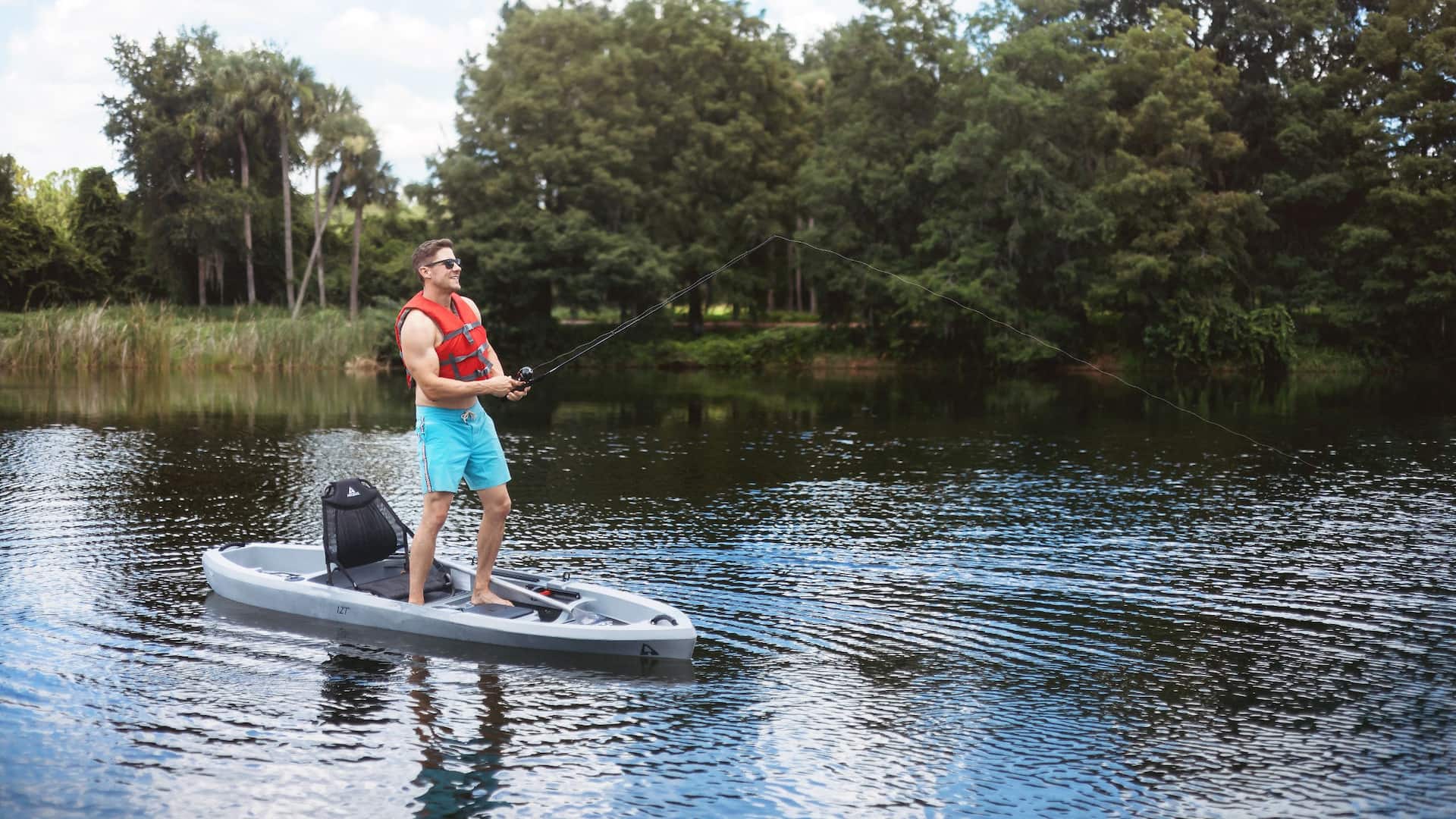 Hyatt Regency Grand Cypress Resort Kayak Fishing Landscape