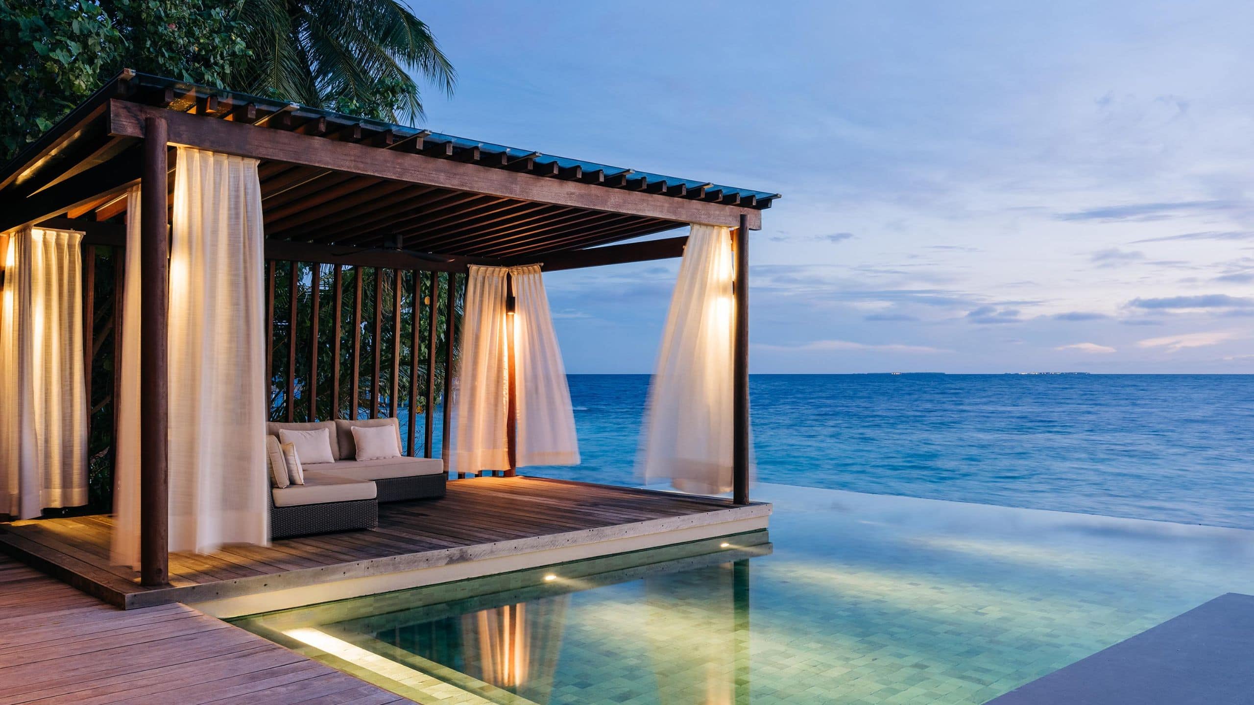 Park Hyatt Maldives Hadahaa Delxue Beach Pool Villa Exterior