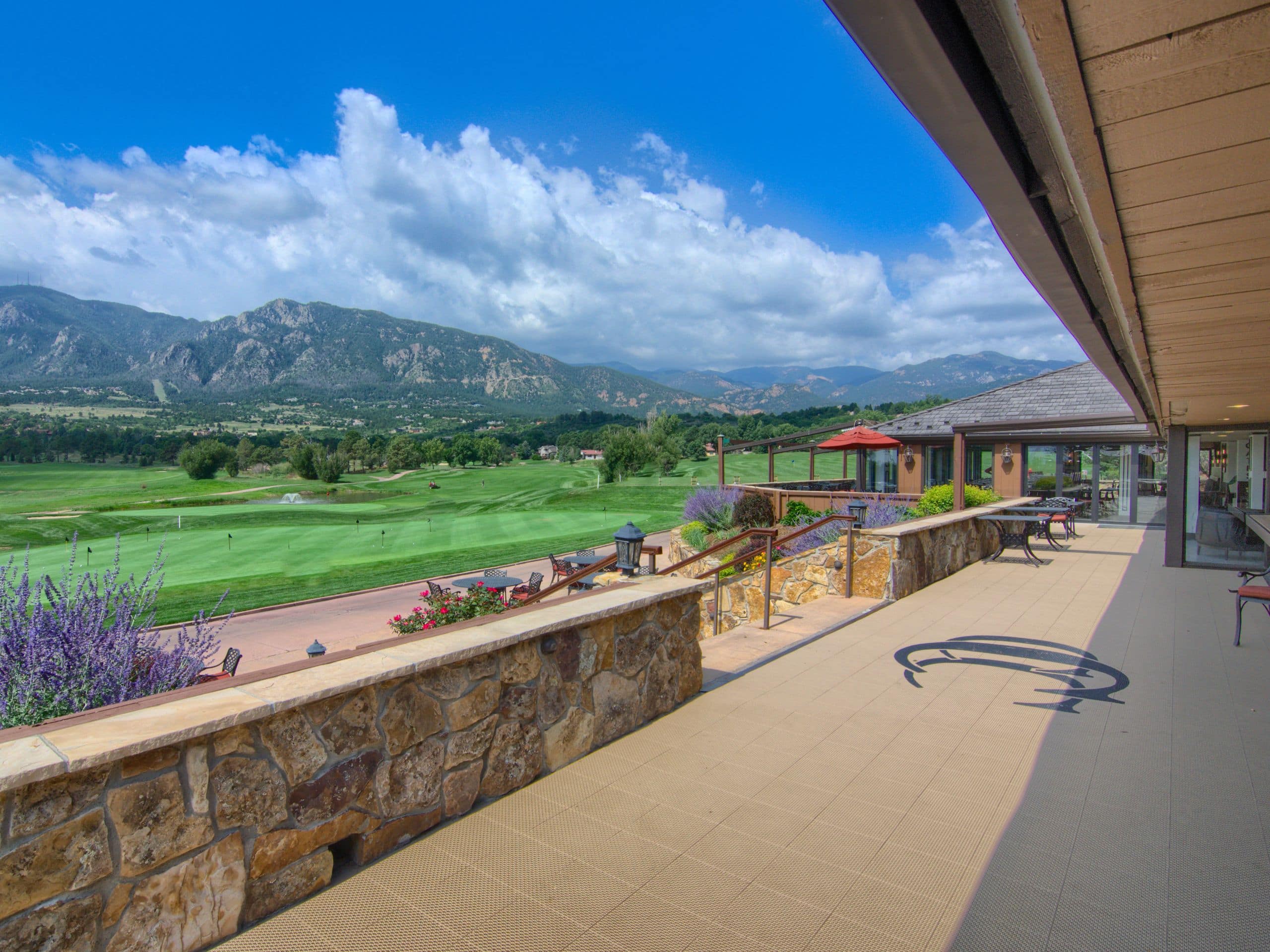 Cheyenne Mountain Resort Gates Grille Entrance And Patio Seating