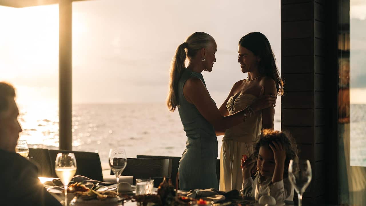 Park Hyatt Maldives Friends at Kiaali Residence Dining Room