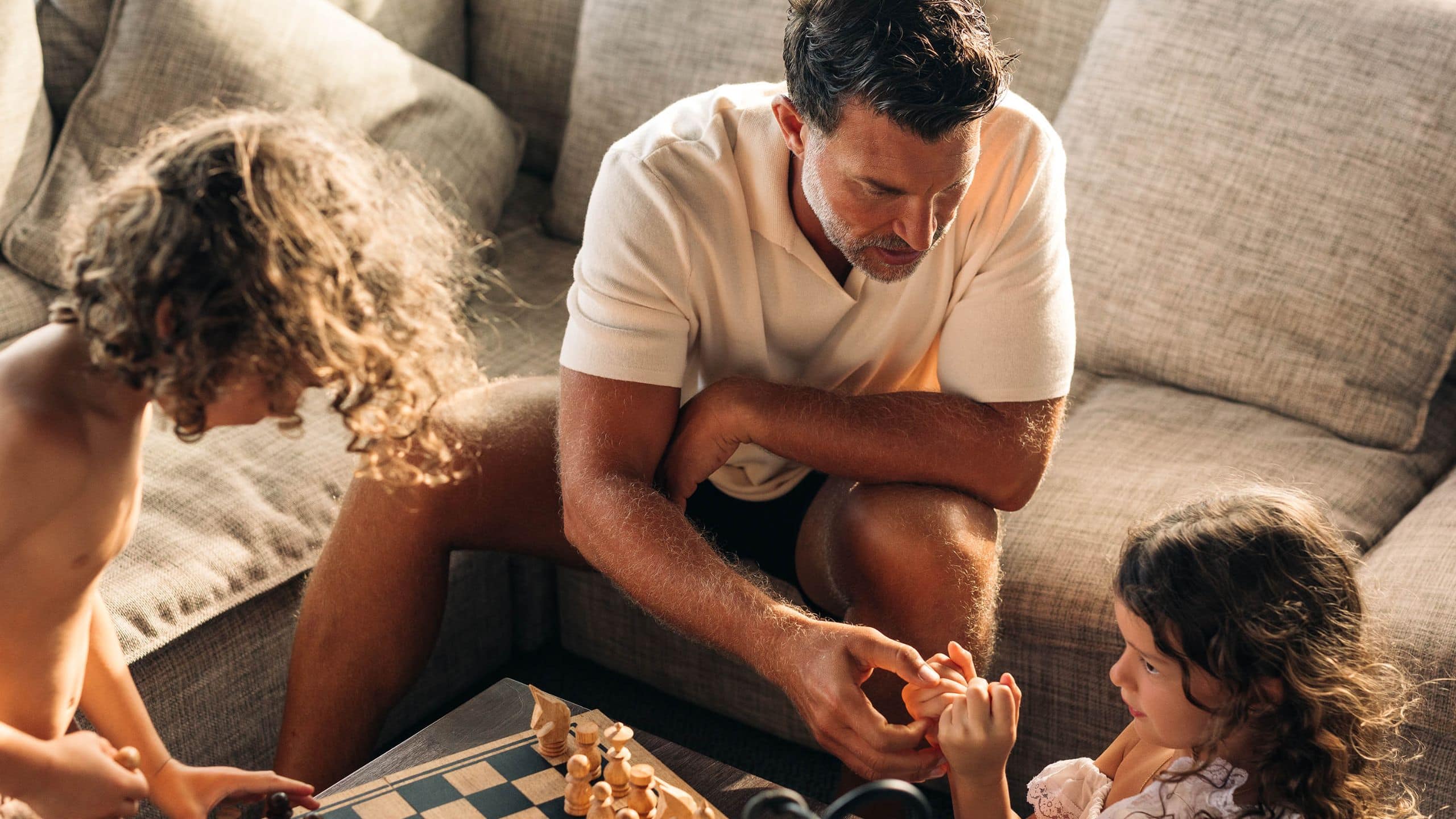 Park Hyatt Maldives Hadahaa Kids Playing Chess At Kiaali Residence