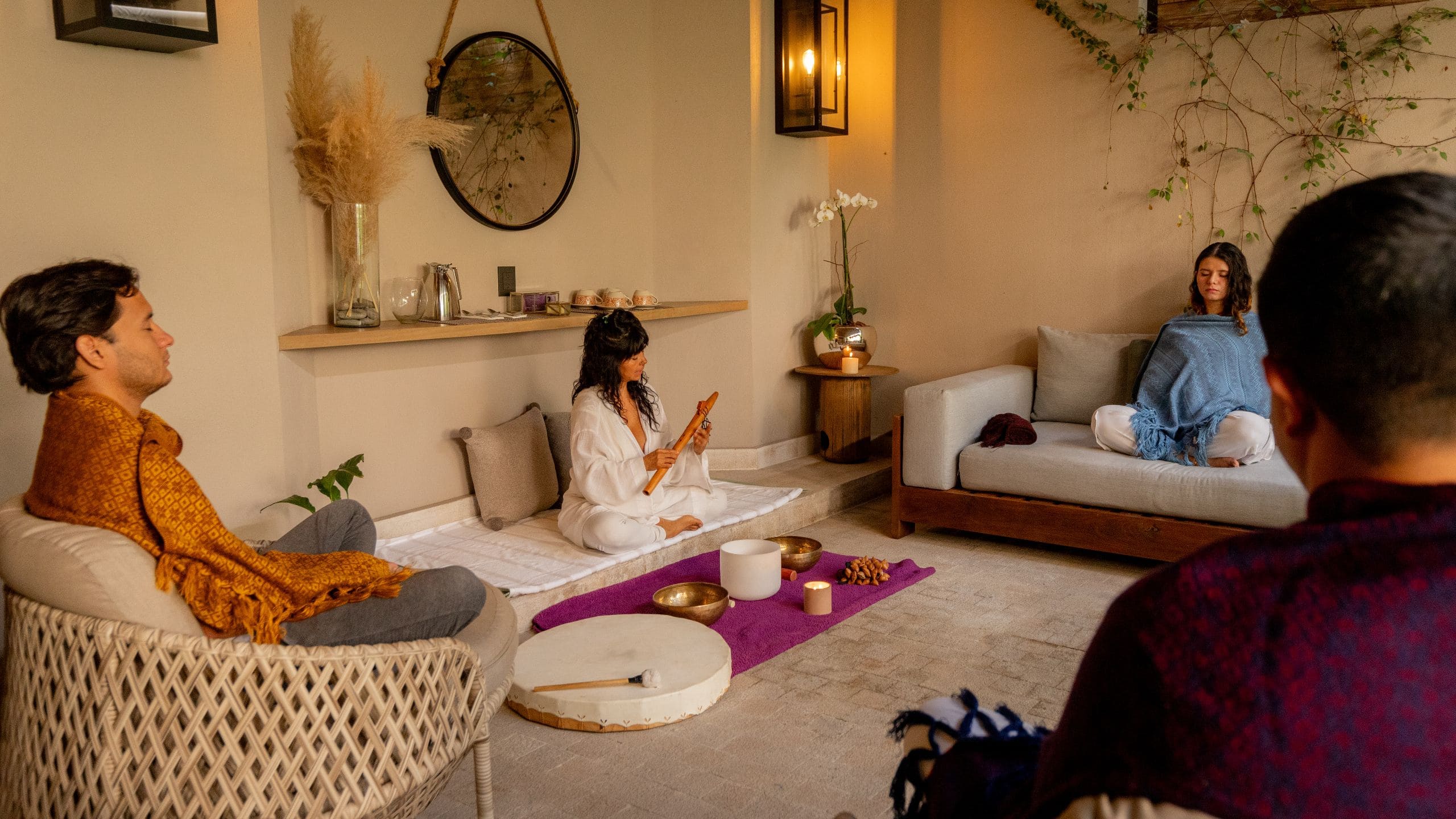 Numu Boutique Hotel San Miguel de Allende Meditation Class in Spa