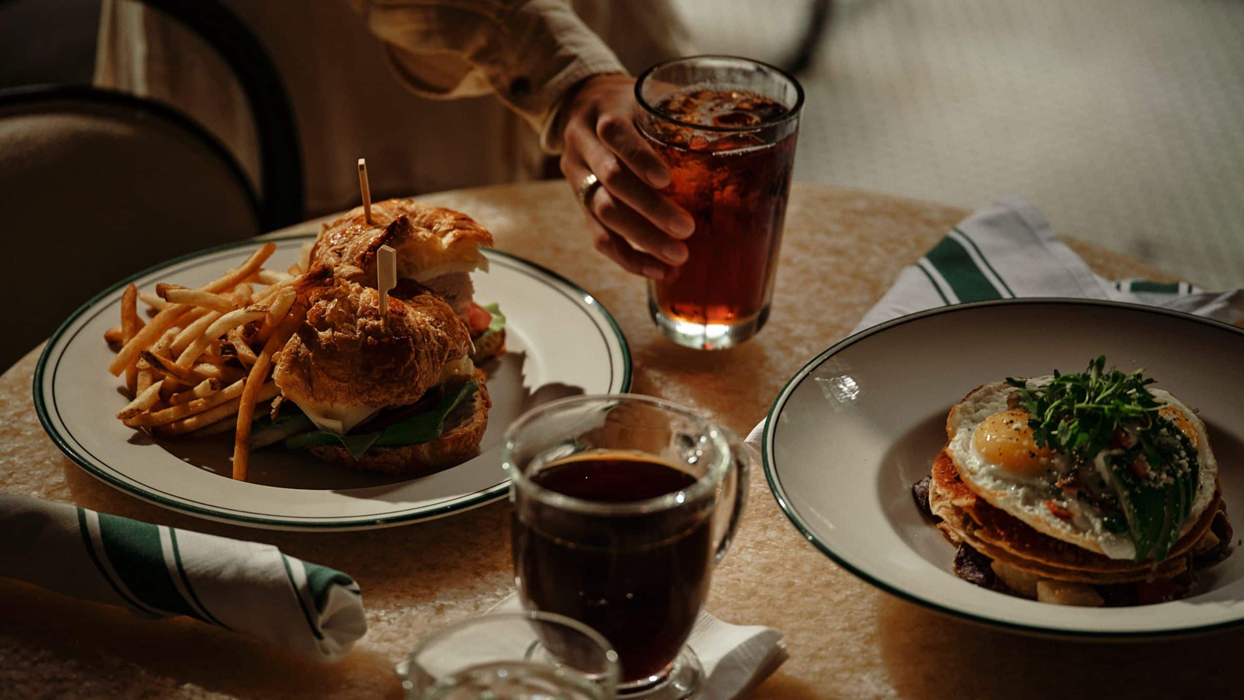 The Driskill Cafe Sandwich Eggs