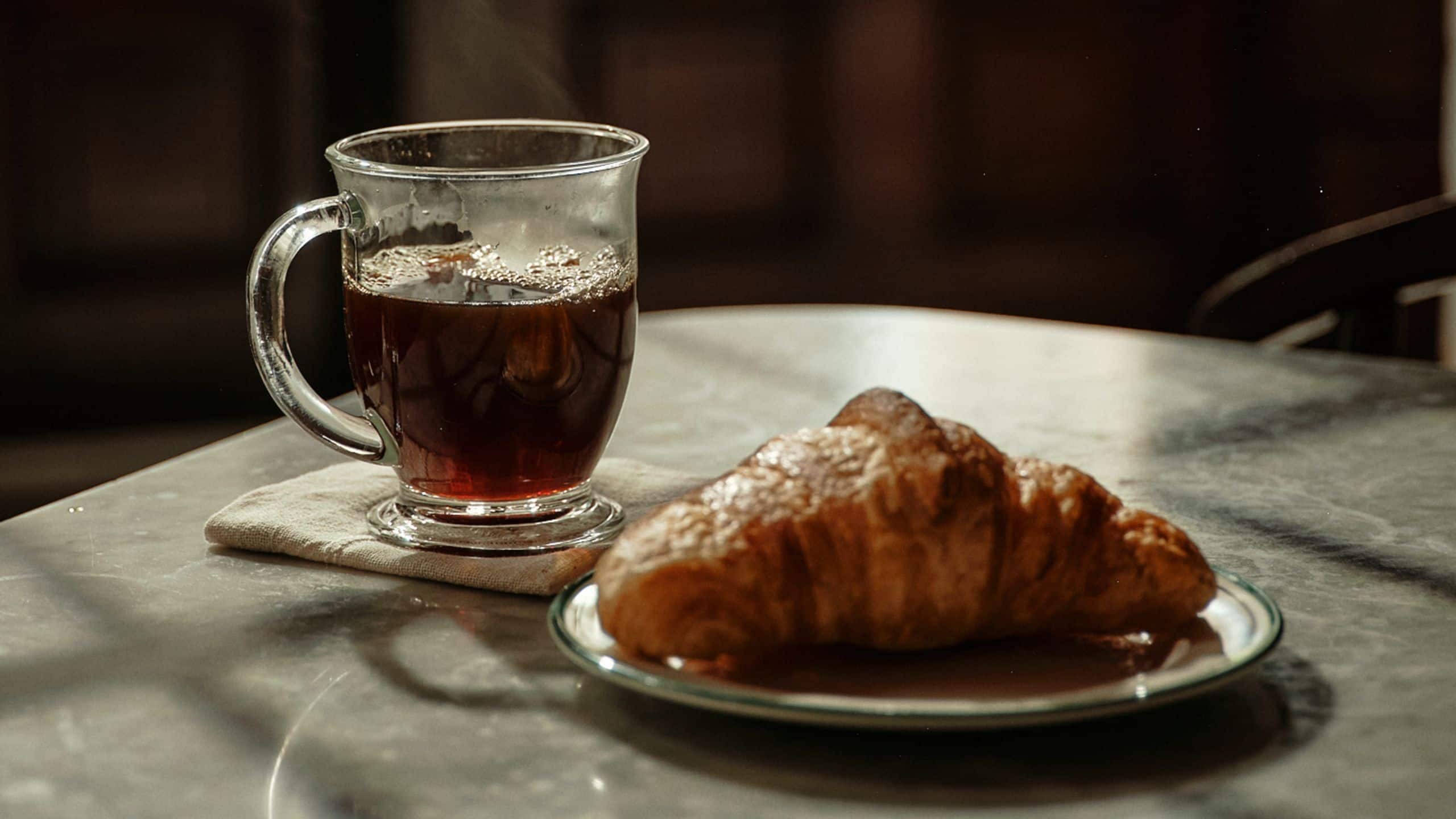 The Driskill Croissant Tea