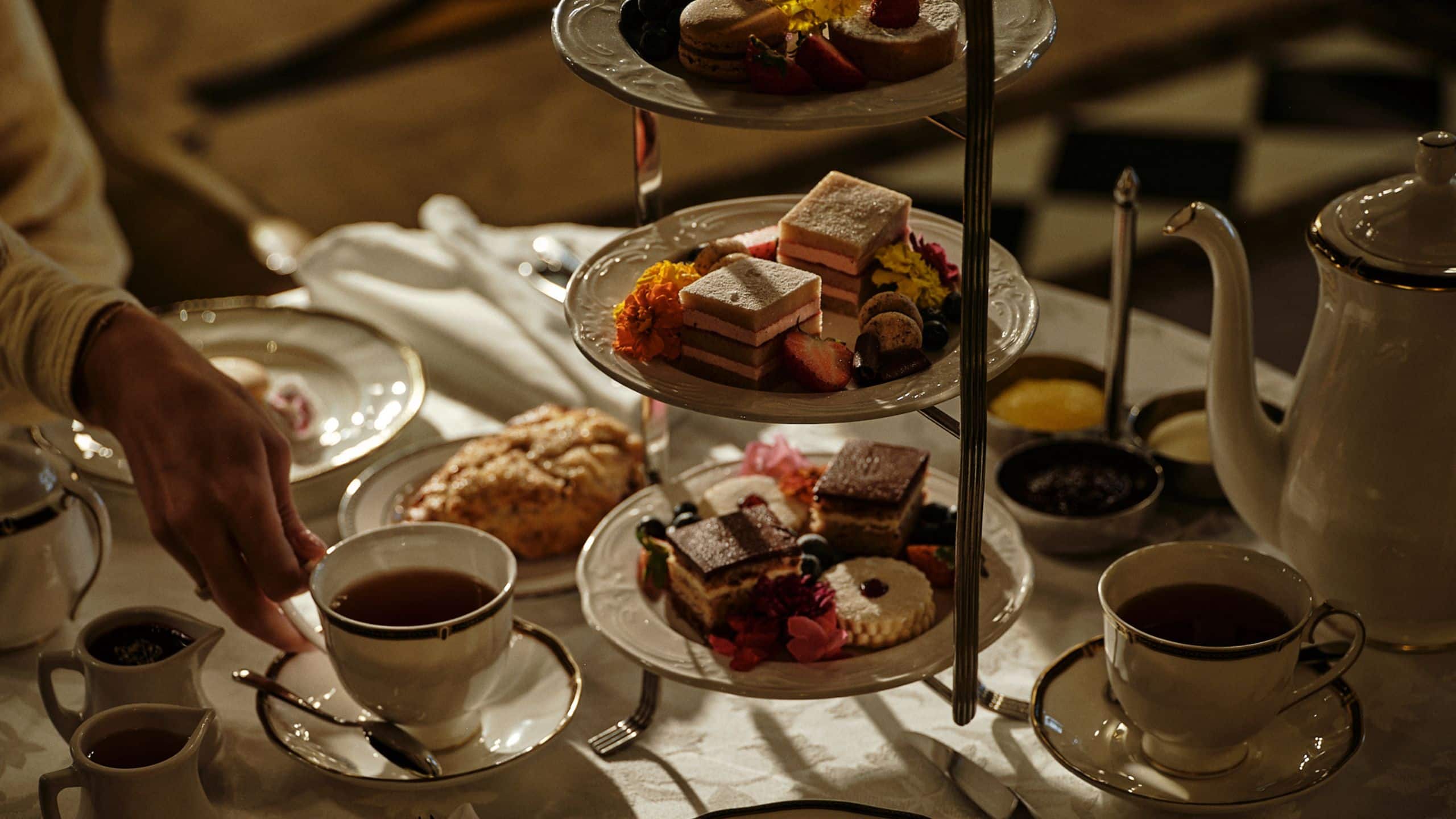 The Driskill Tea Tower