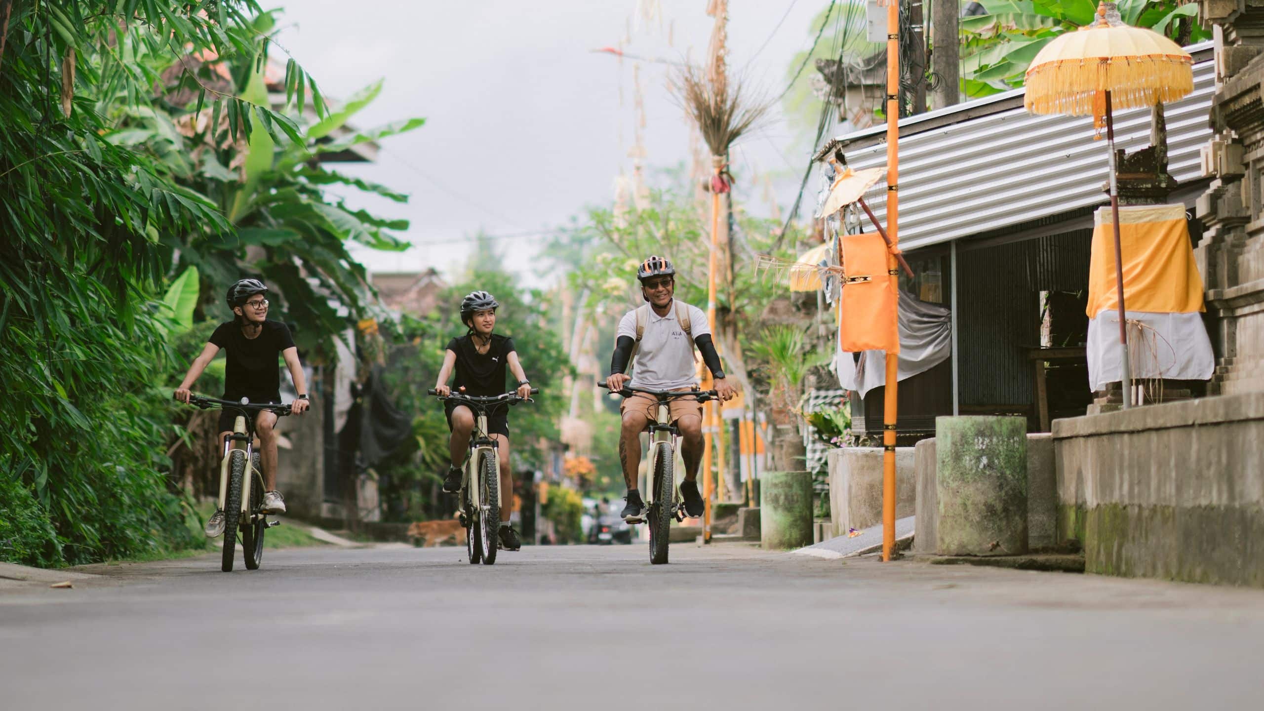 Alila Ubud Cycling Village Road Journey