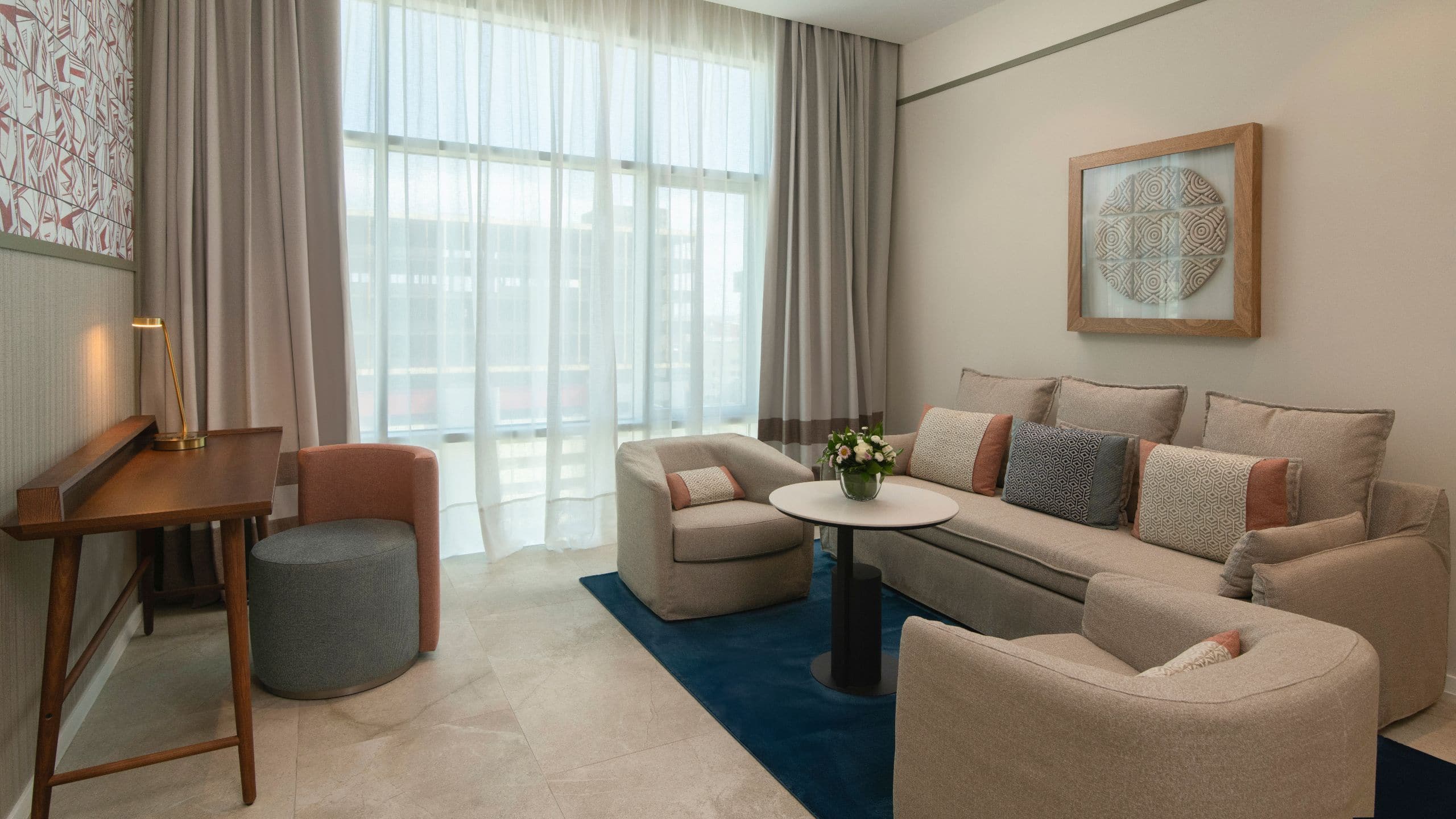 5 of 8 Hyatt Centric Santo Domingo Premier Suite Living Room Sitting Area