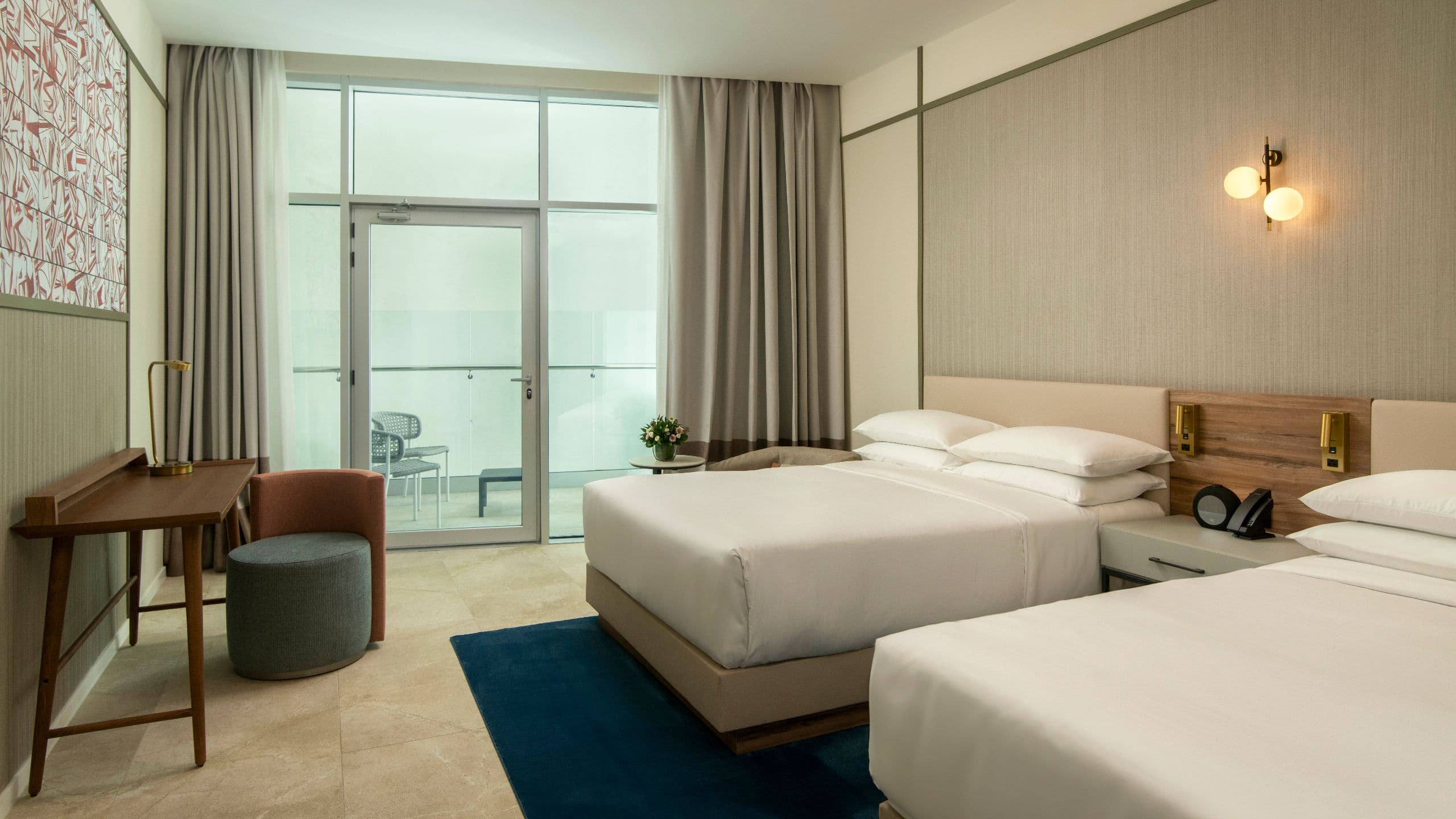 2 of 5 Hyatt Centric Santo Domingo Two Double Beds Deluxe With Balcony