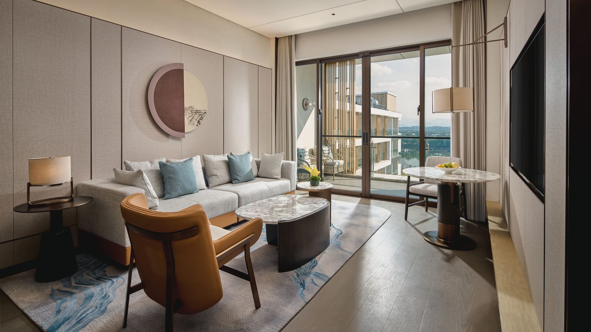 第 2，共 3 Hyatt Regency Huangshan Hengjiangwan Regency Suite Living Room