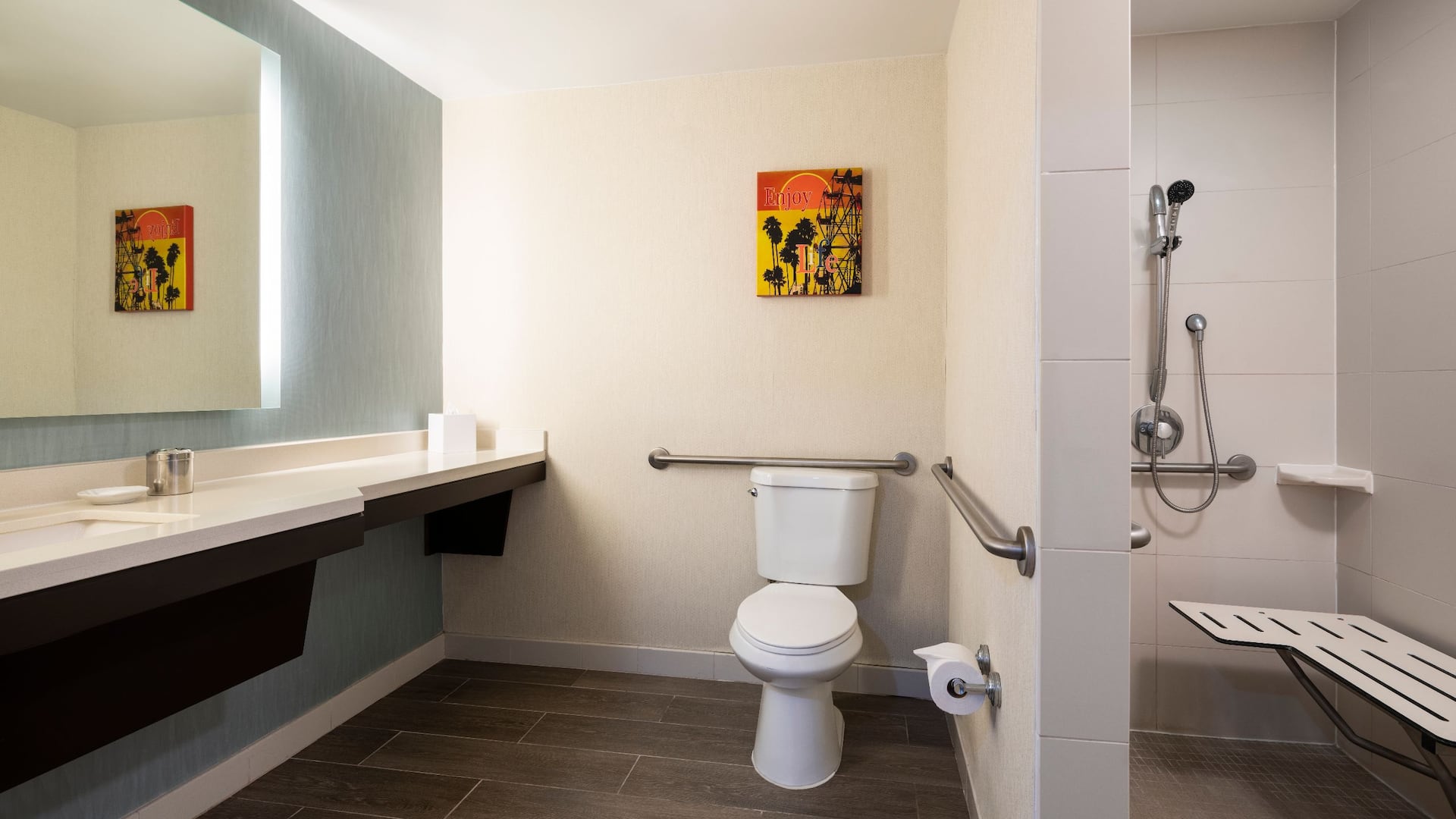 3 of 3 Hyatt Regency Newport Beach Accessible Roll In Shower