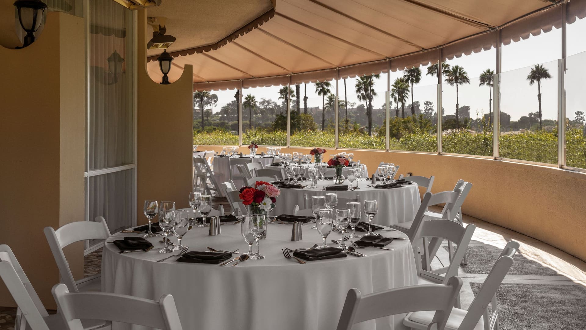 2 of 4 Hyatt Regency Newport Beach Terrace Promenade Lunch