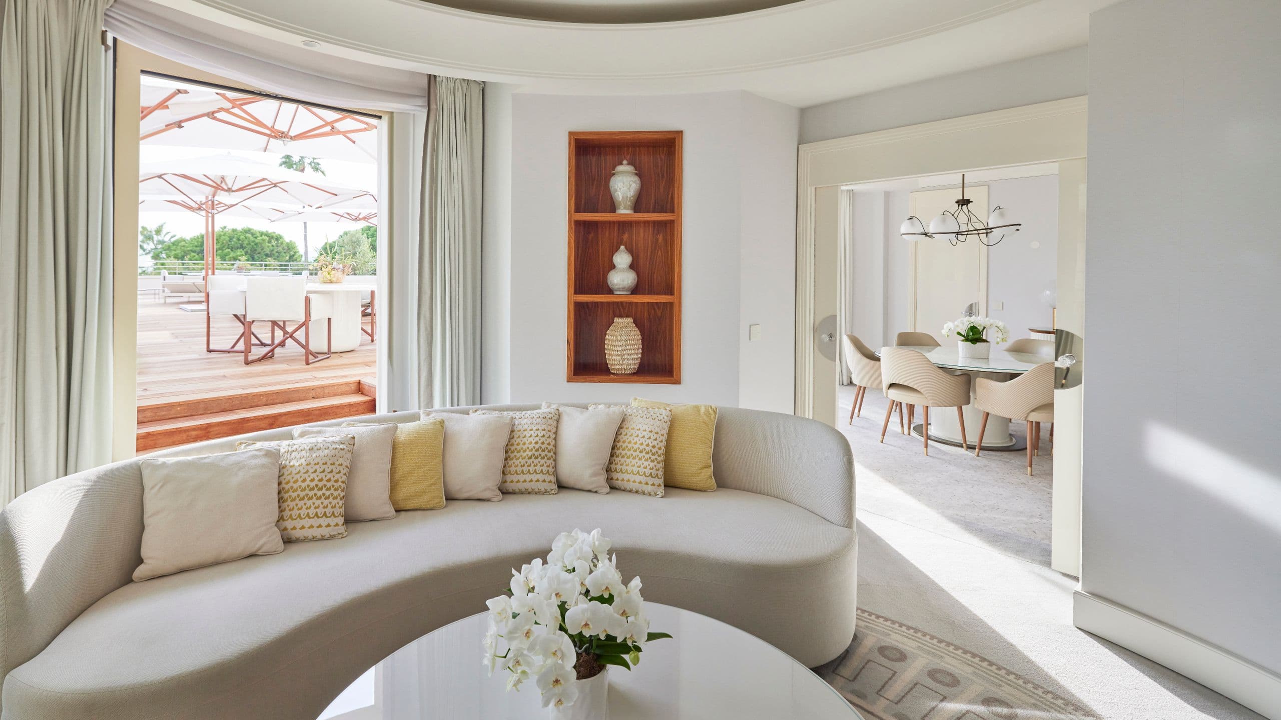 Hôtel Martinez Suite Des Oliviers Living Room