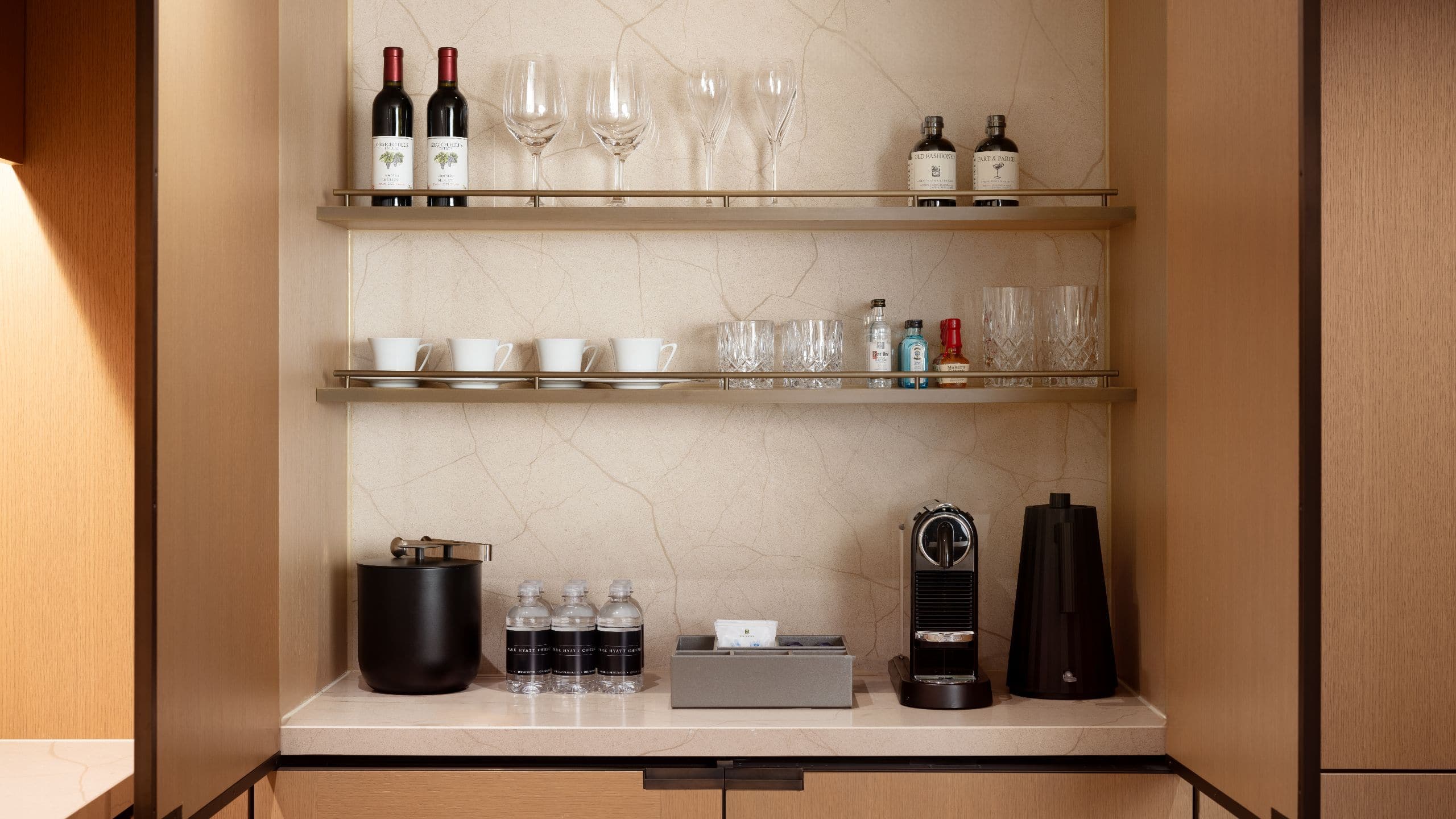 4 of 12 Park Hyatt Chicago Presidential Dusable Suite Minibar