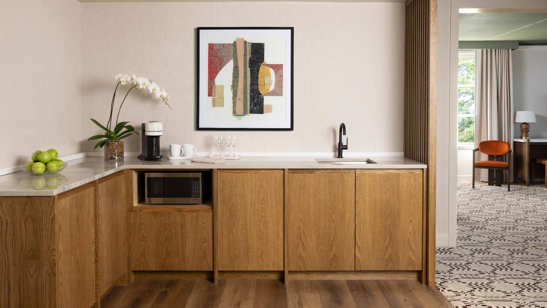 第 3，共 4 Hyatt Regency Greenwich Greenwich Suite Kitchen