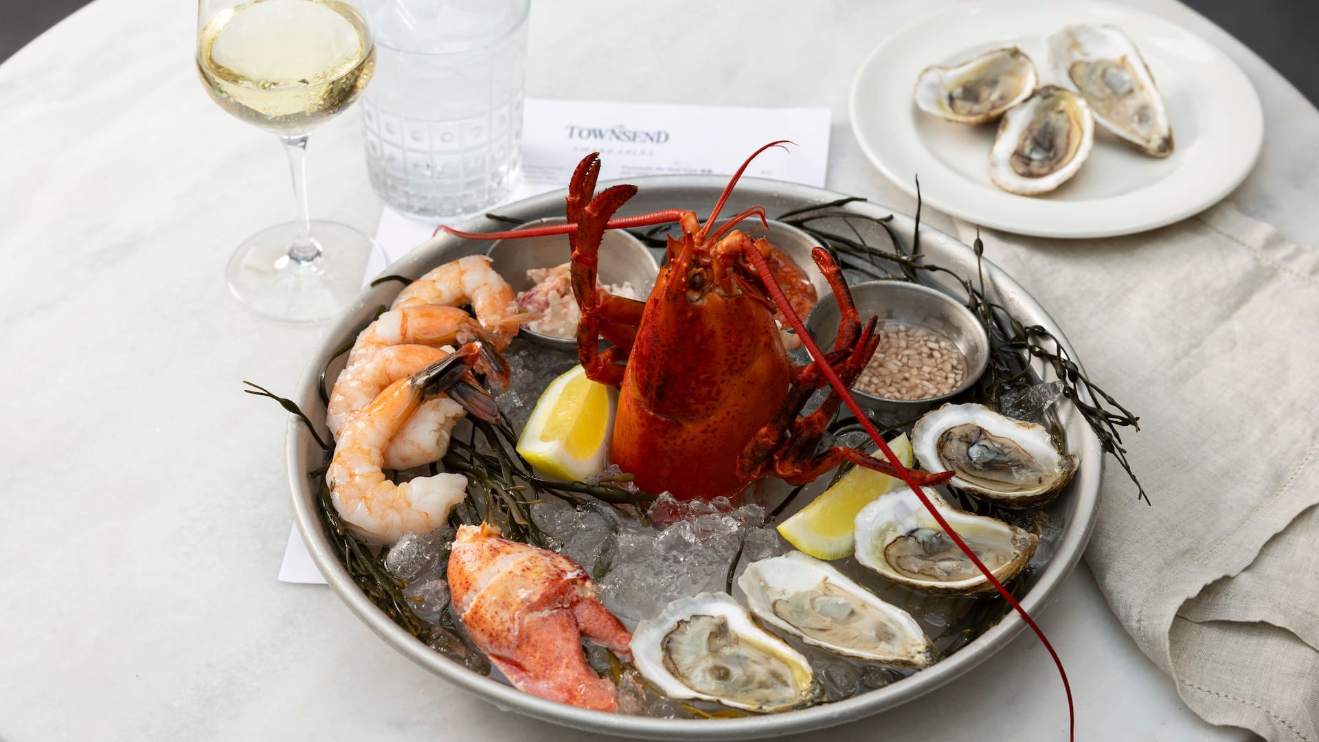 Hyatt Regency Greenwich Seafood Tower