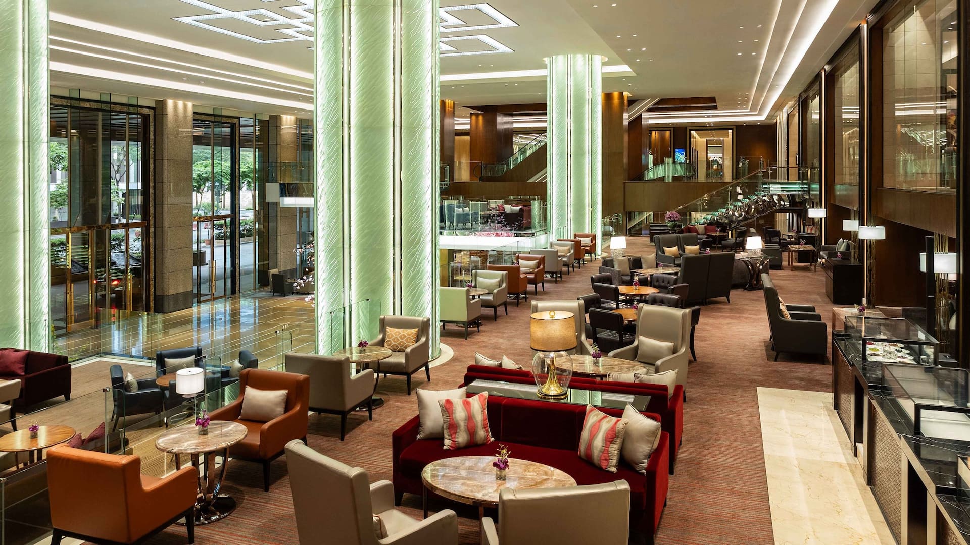 Grand Hyatt Manila The Lounge Aerial One