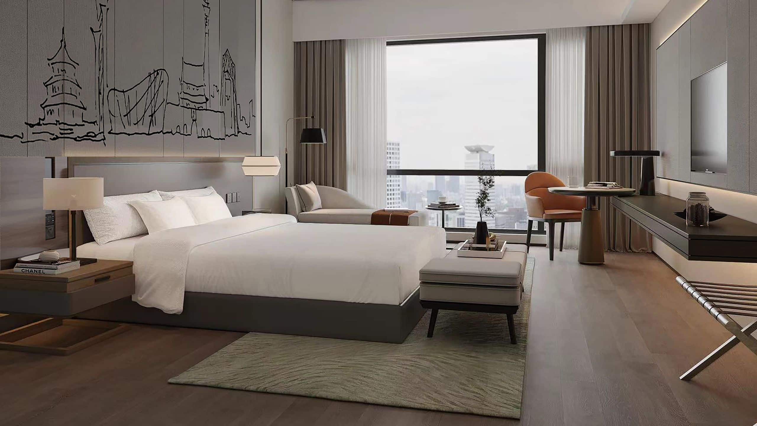 第 1，共 1 UrCove Beijing Tiantan Hospital Advanced Business Park King Mural Wall