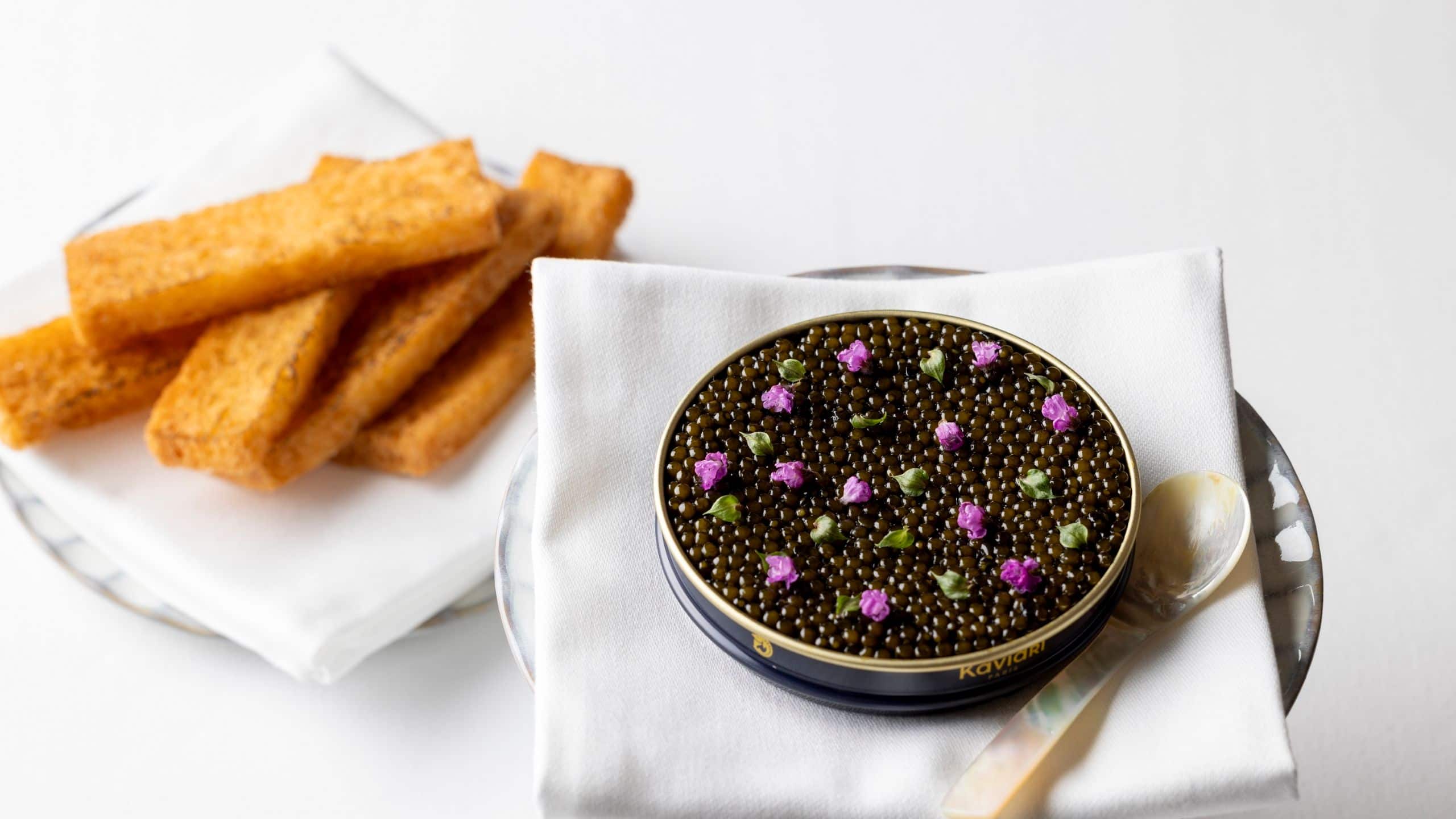 Hotel Toranomon Hills Le Pristine Restaurant Tokyo Festive Menu Caviar