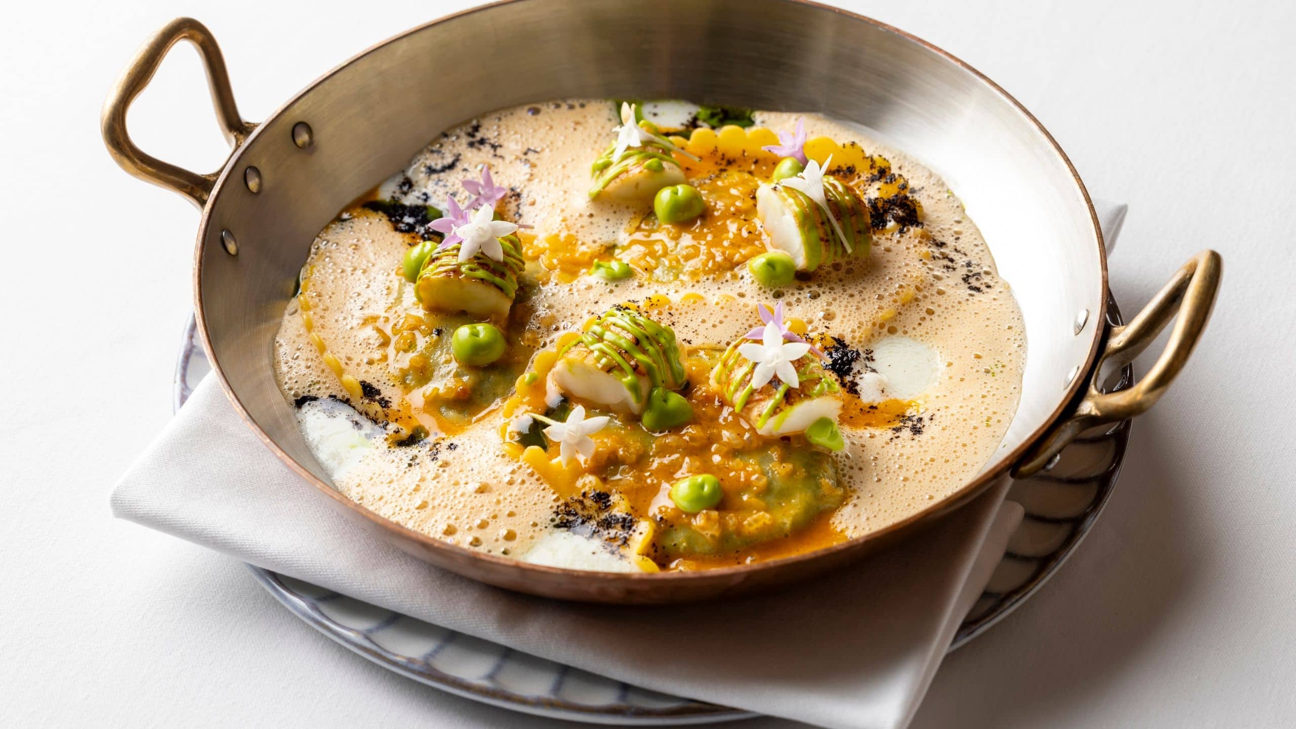Hotel Toranomon Hills Le Pristine Restaurant Tokyo Festive Menu Ravioli
