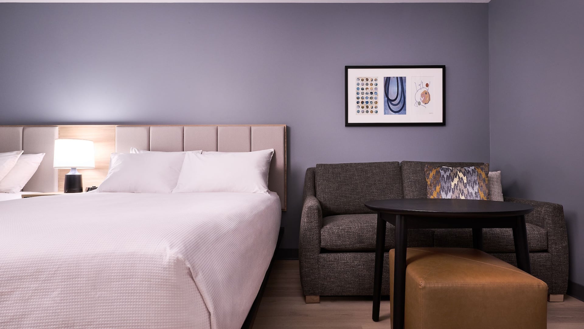 Hyatt Studios Two Queens Studio Suite Lounge Area